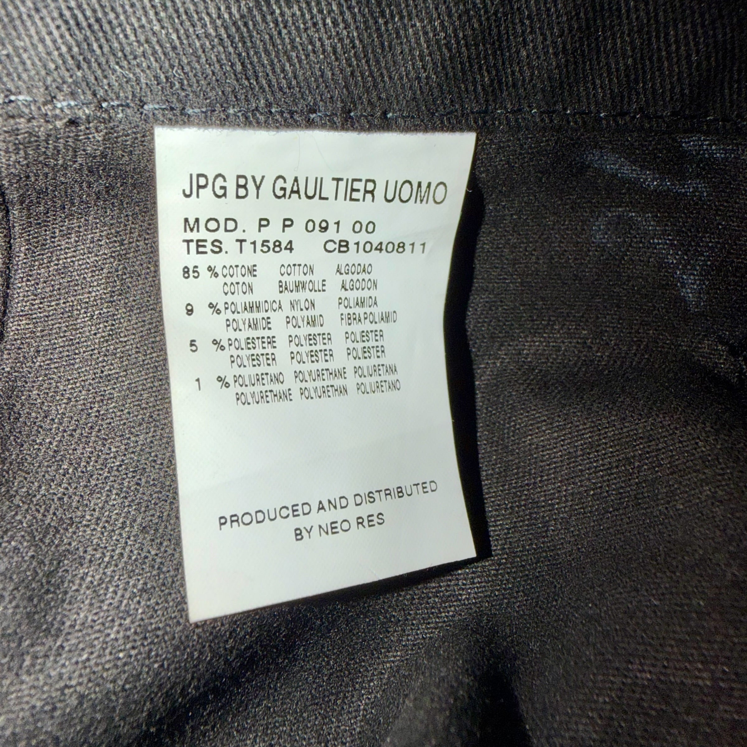 JEAN PAUL GAULTIER AW2003 PANTS