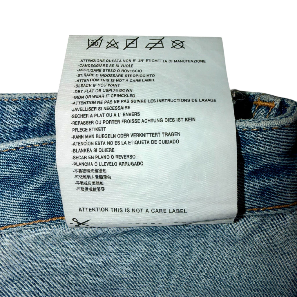 MAISON MARGIELA MM6 INSIDE OUT PANELLED JEANS