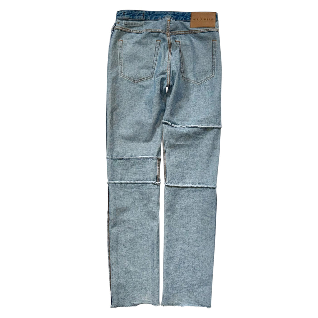 MAISON MARGIELA MM6 INSIDE OUT PANELLED JEANS