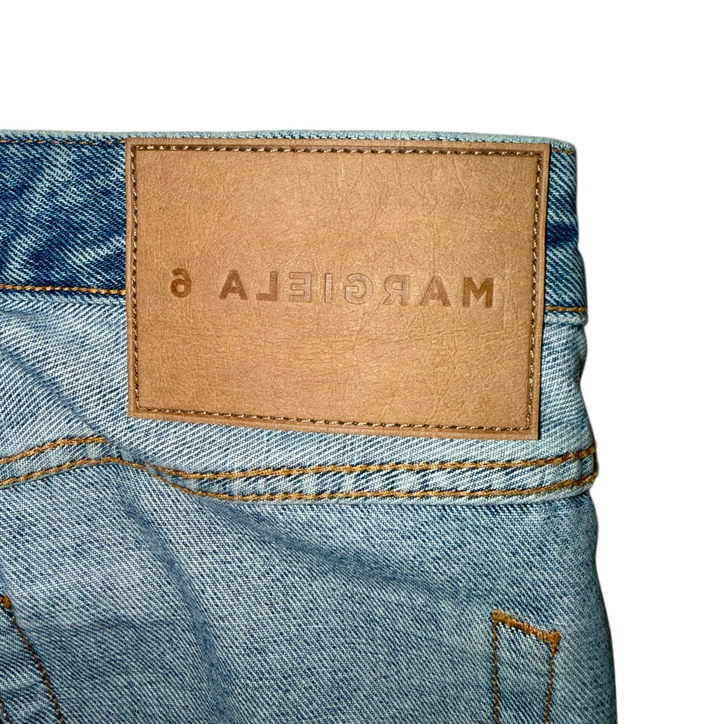 MAISON MARGIELA MM6 INSIDE OUT PANELLED JEANS