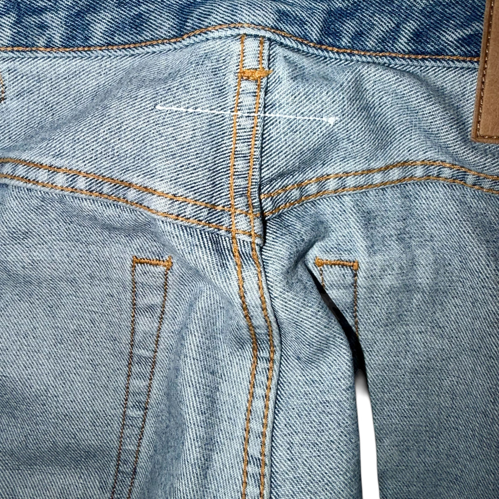 MAISON MARGIELA MM6 INSIDE OUT PANELLED JEANS