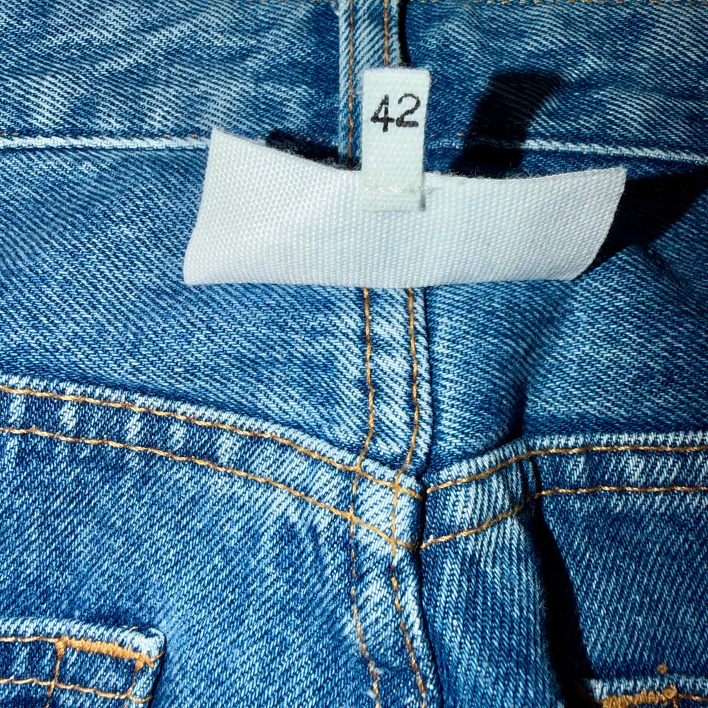 MAISON MARGIELA MM6 INSIDE OUT PANELLED JEANS