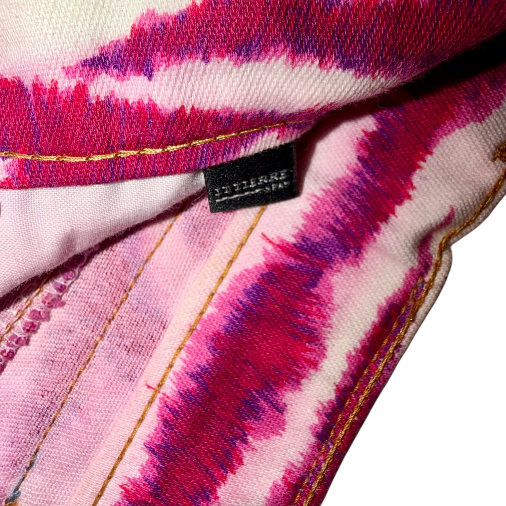 DOLCE & GABBANA PINK ZEBRA SKIRT