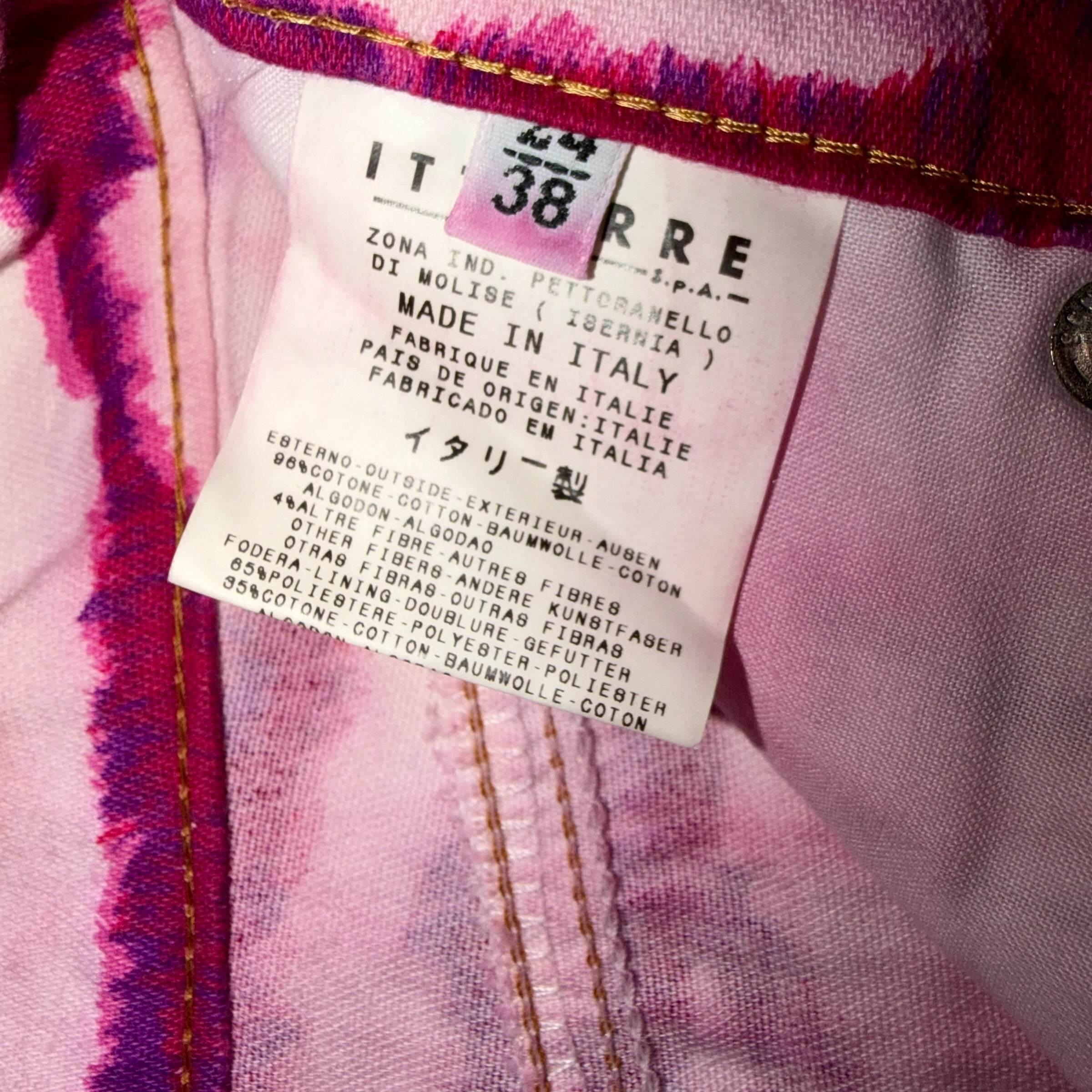 DOLCE & GABBANA PINK ZEBRA SKIRT