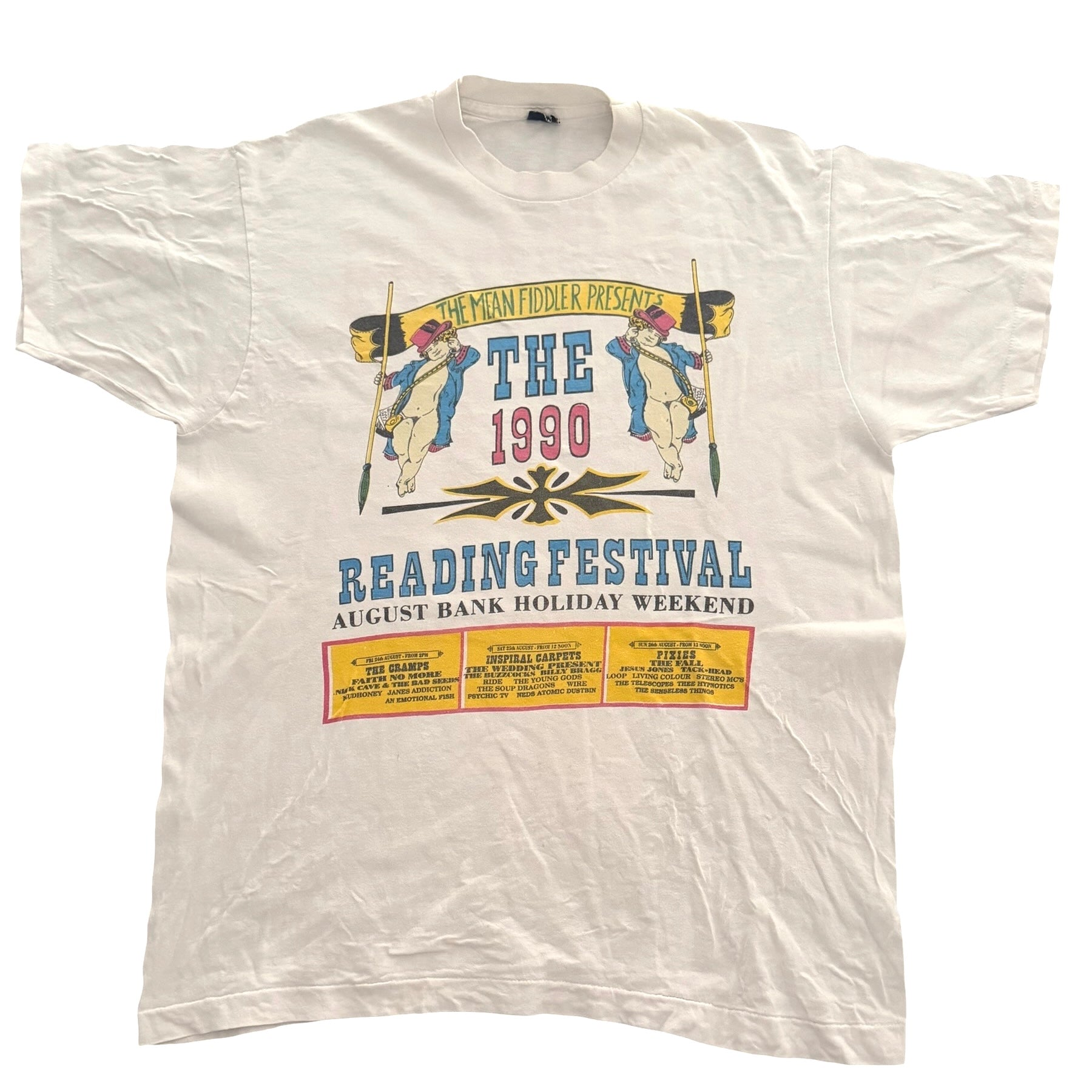 Vintage Reading Festival Band 1990 T-Shirt