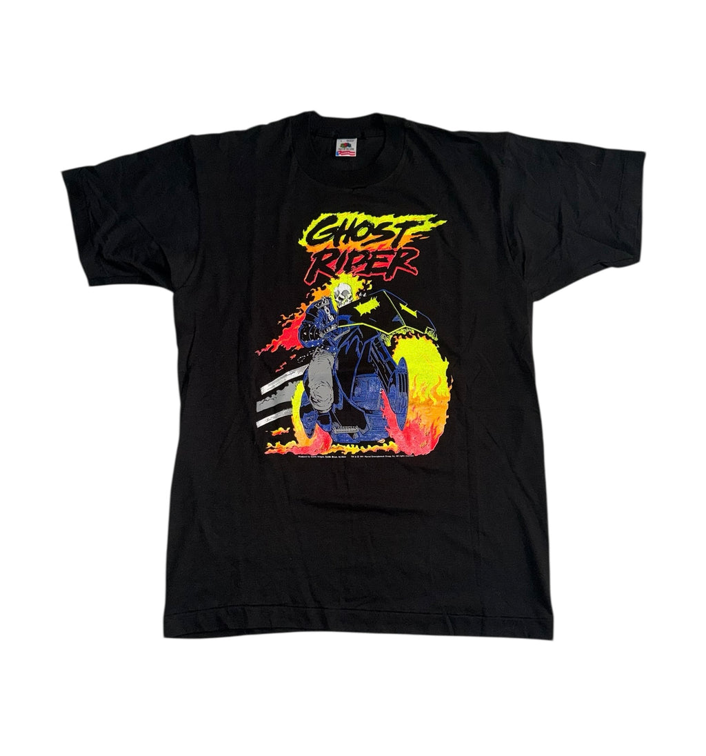 Vintage 90's Ghost Rider Marvel T-Shirt