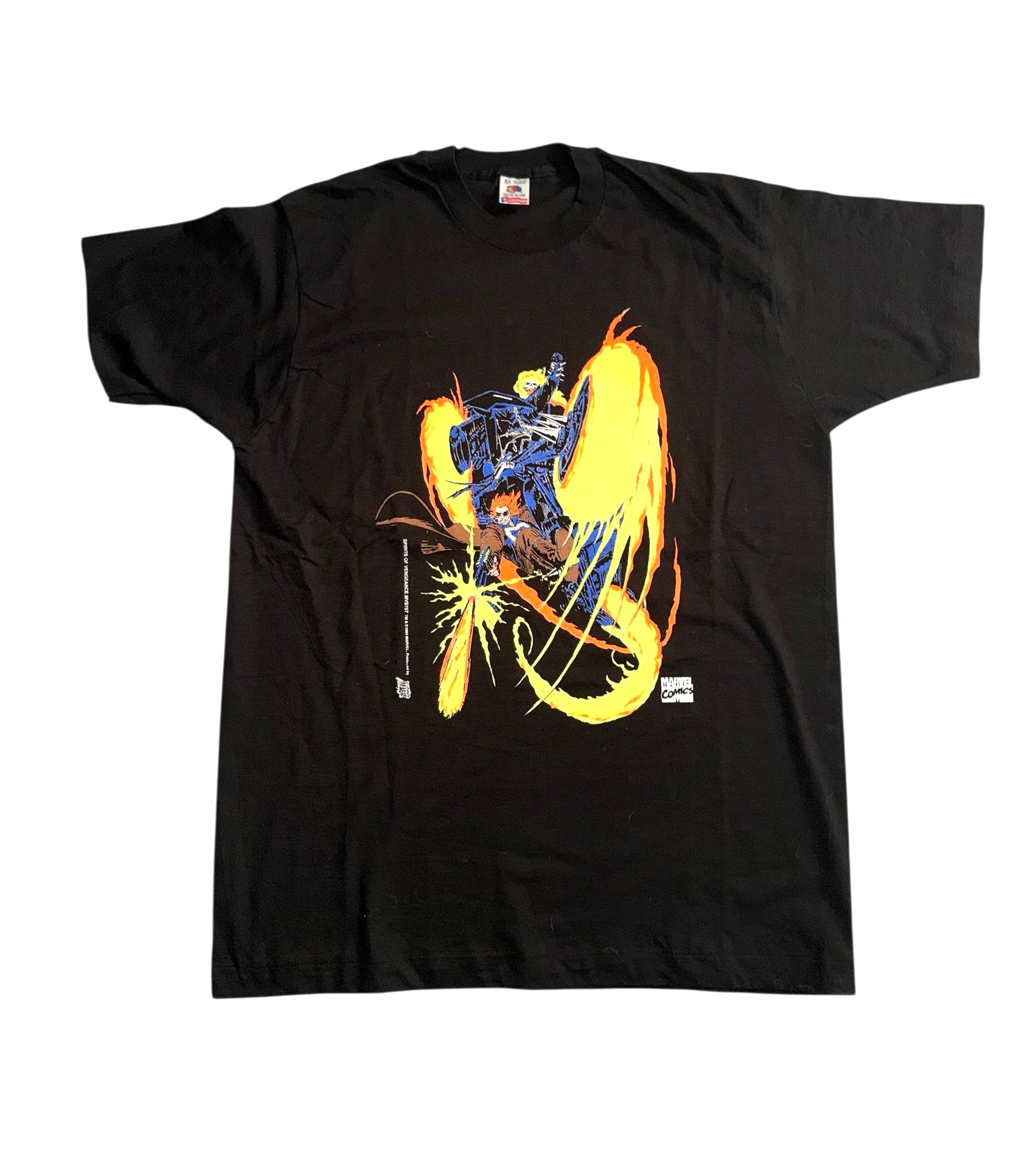 Vintage 90's Ghost Rider Marvel T-Shirt