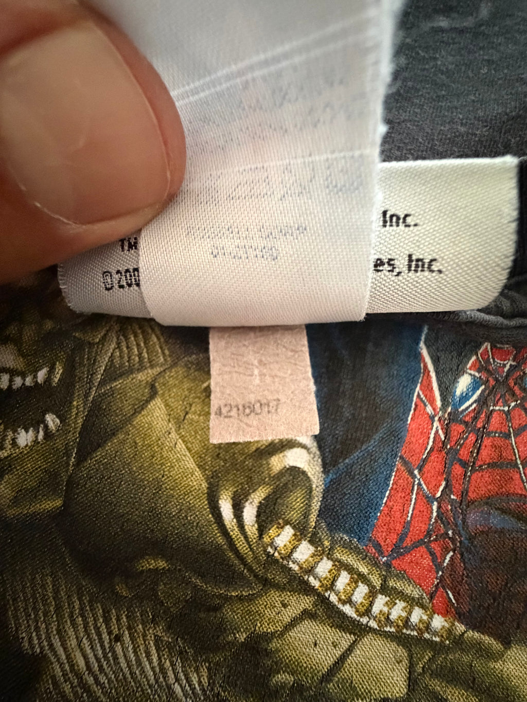 Vintage Spiderman VS Green Goblin 2002 T-shirt