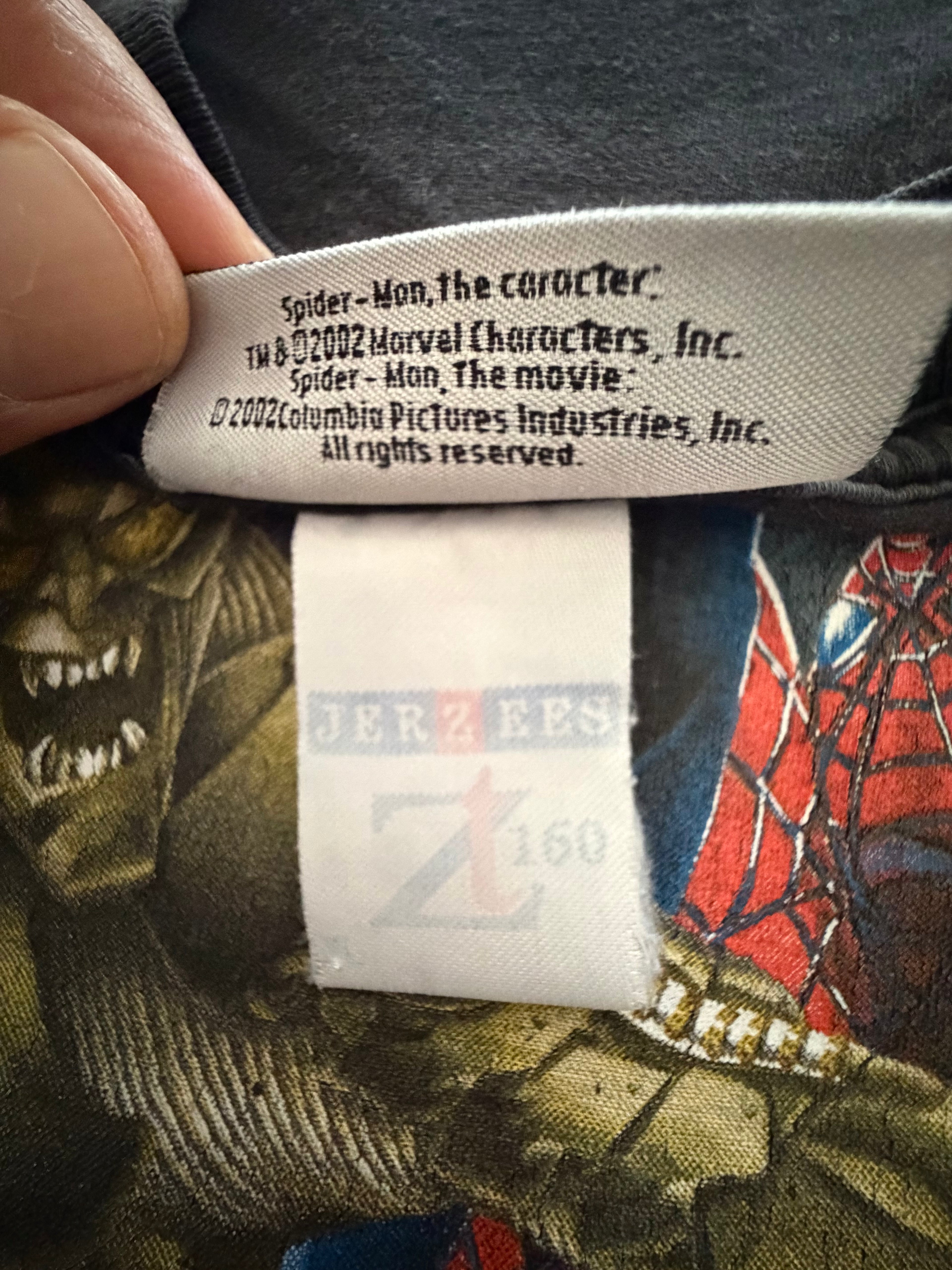 Vintage Spiderman VS Green Goblin 2002 T-shirt