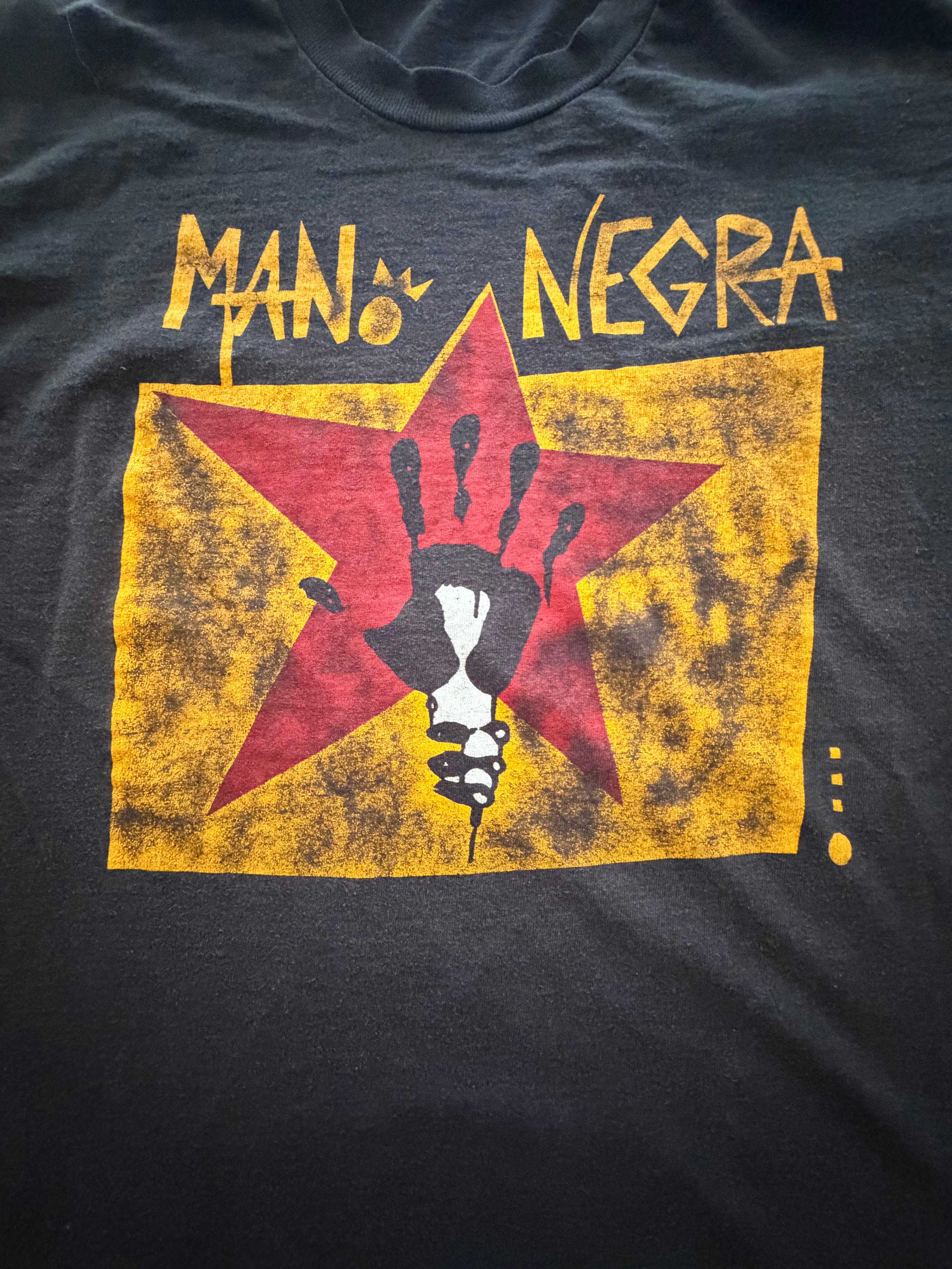 Vintage Mano Negra Manu Chao Band T-Shirt