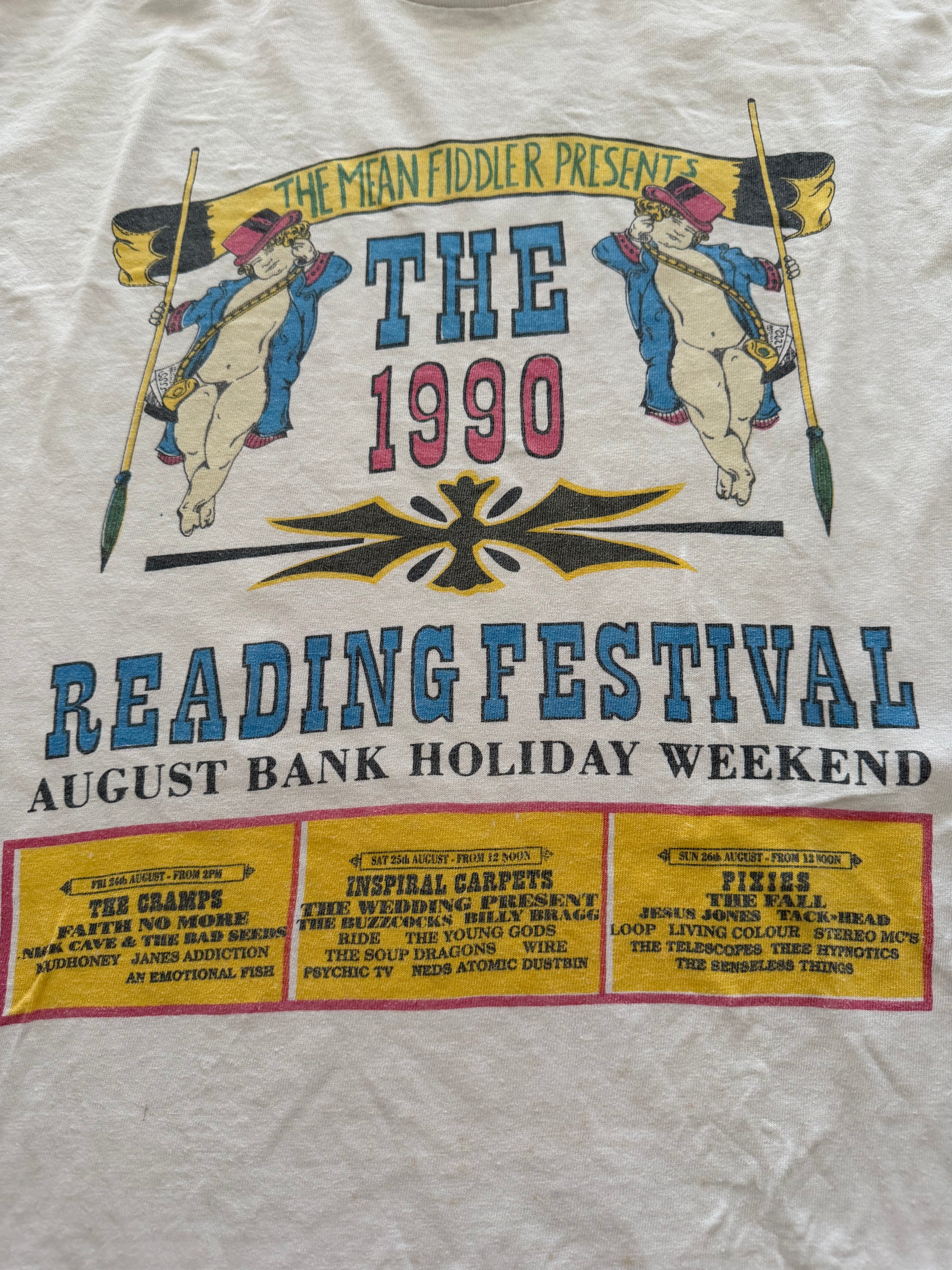 Vintage Reading Festival Band 1990 T-Shirt