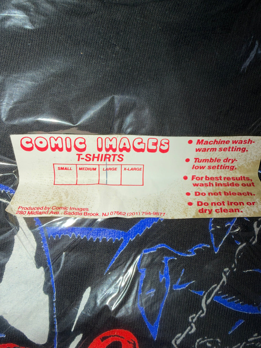 Vintage 90's Venom Ghost Rider Marvel T-Shirt