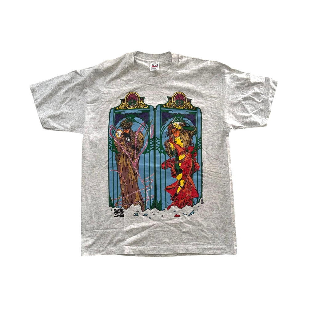 Vintage 90's Gambit Rogue Marvel T-Shirt