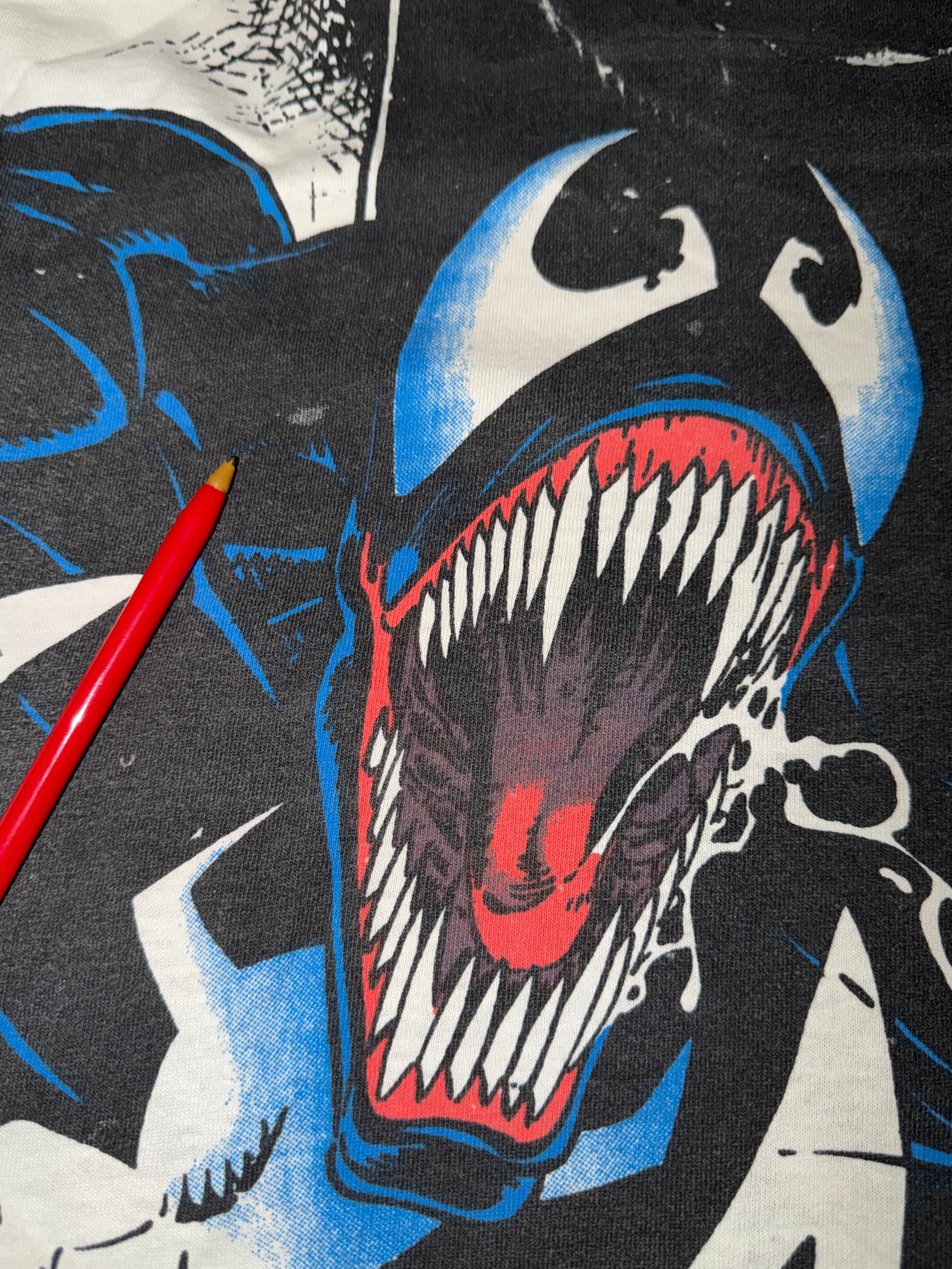 Vintage 90's Venom Mega Print Marvel T-Shirt