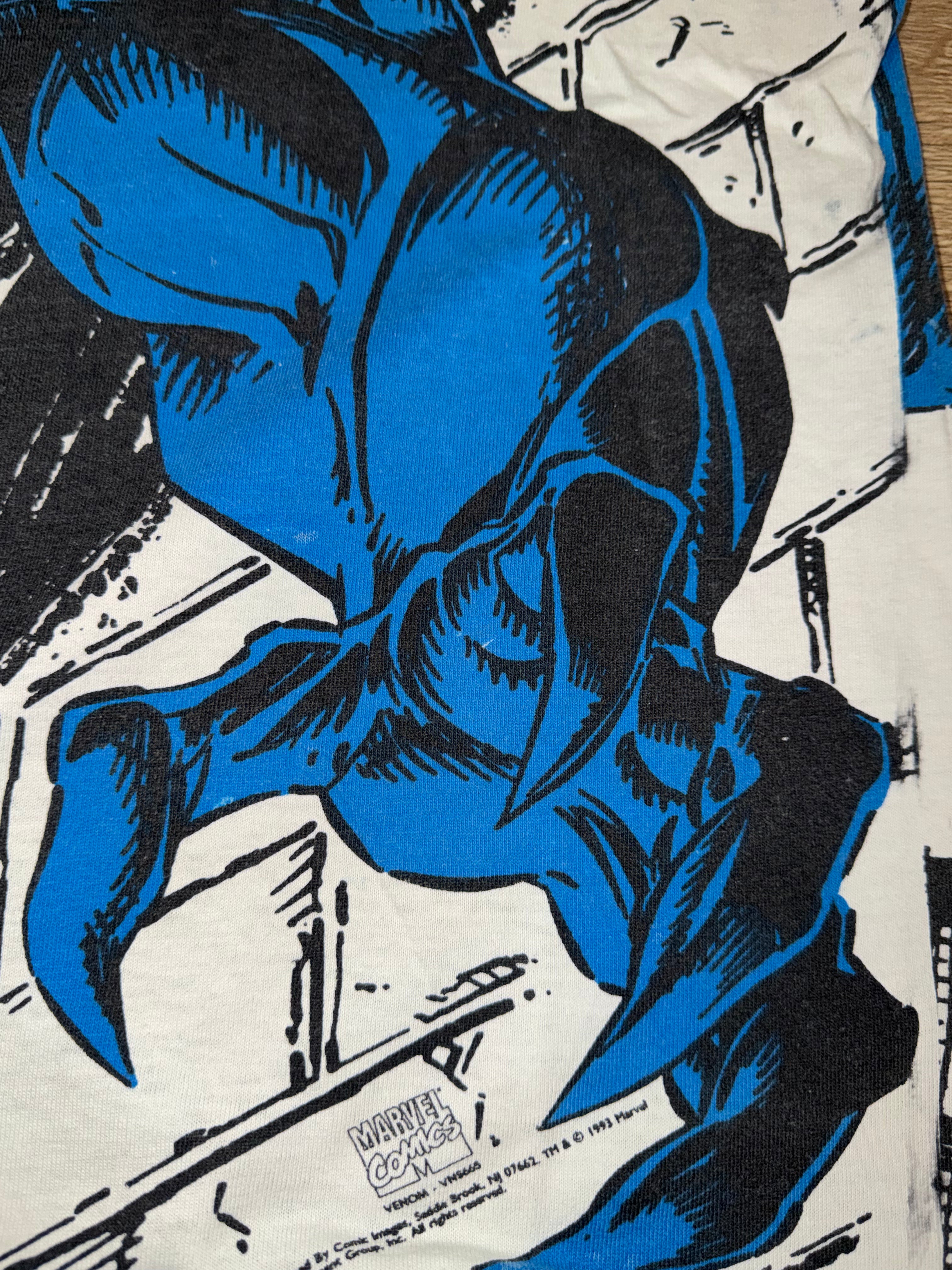 Vintage 90's Venom Mega Print Marvel T-Shirt