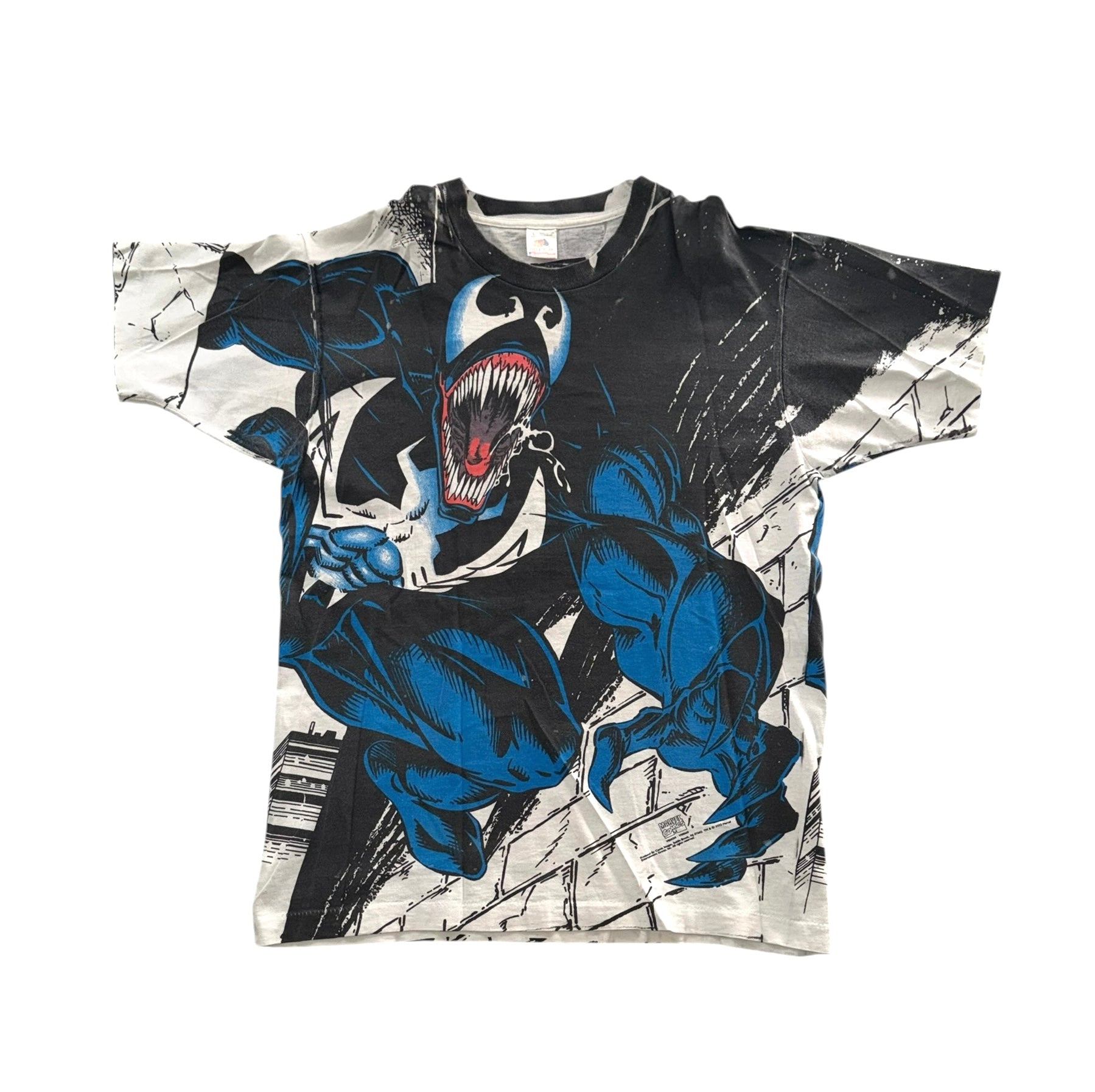 Vintage 90's Venom Mega Print Marvel T-Shirt