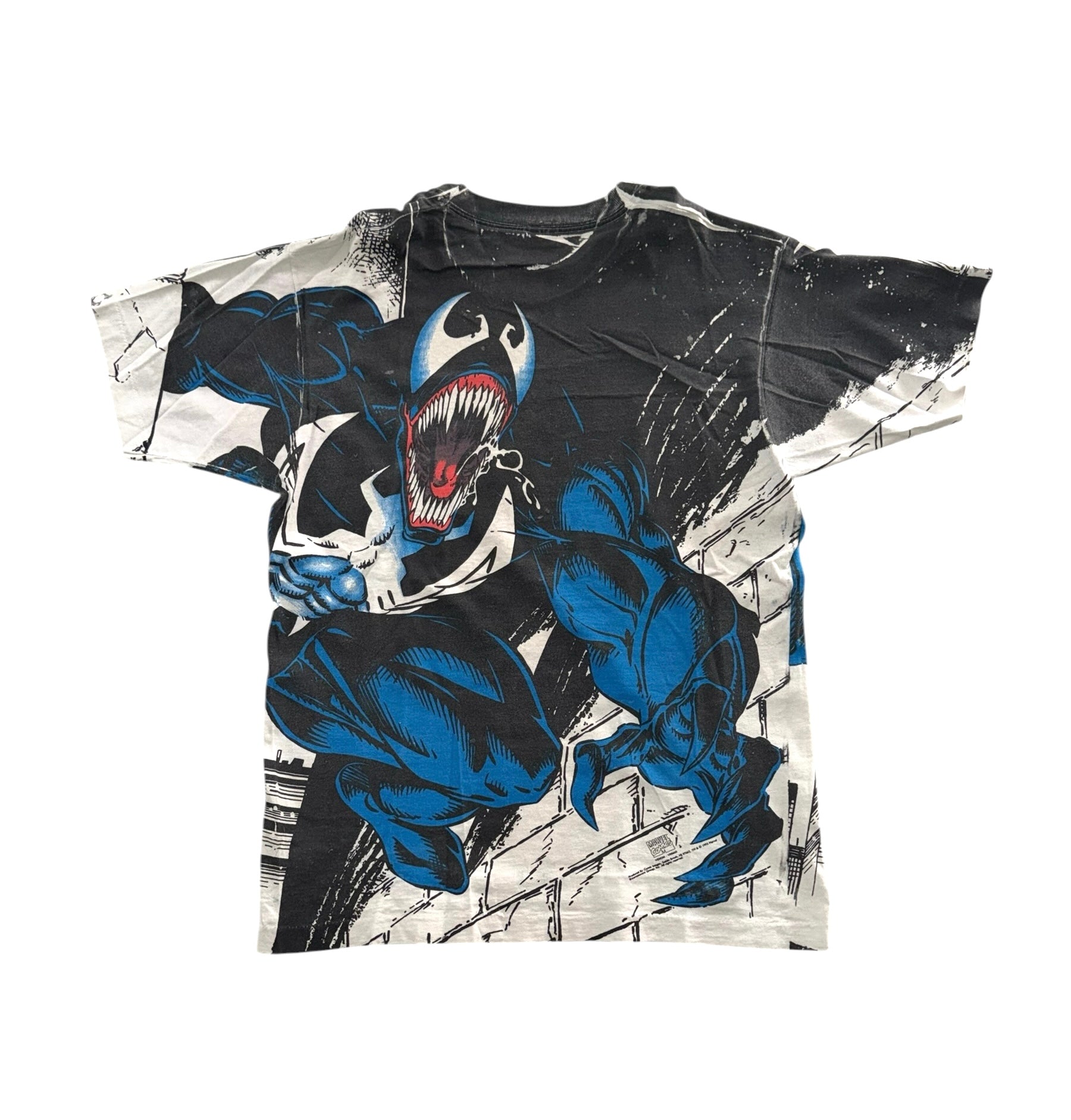 Vintage 90's Venom Mega Print Marvel T-Shirt