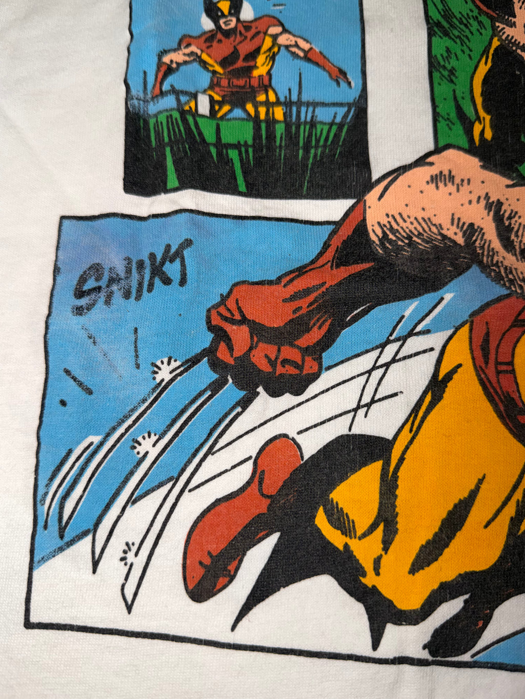 Vintage 80's Wolverine Marvel T-Shirt