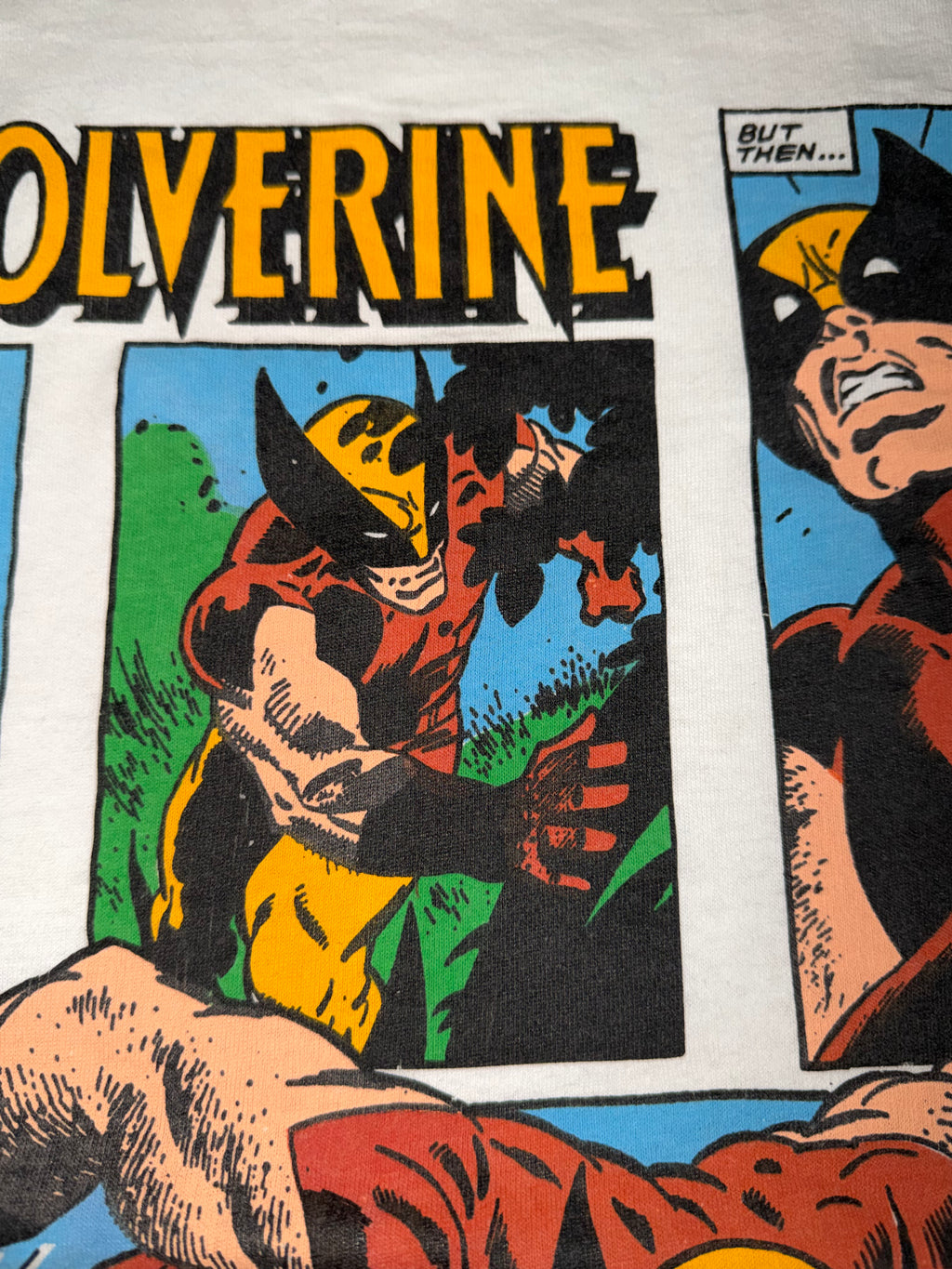 Vintage 80's Wolverine Marvel T-Shirt