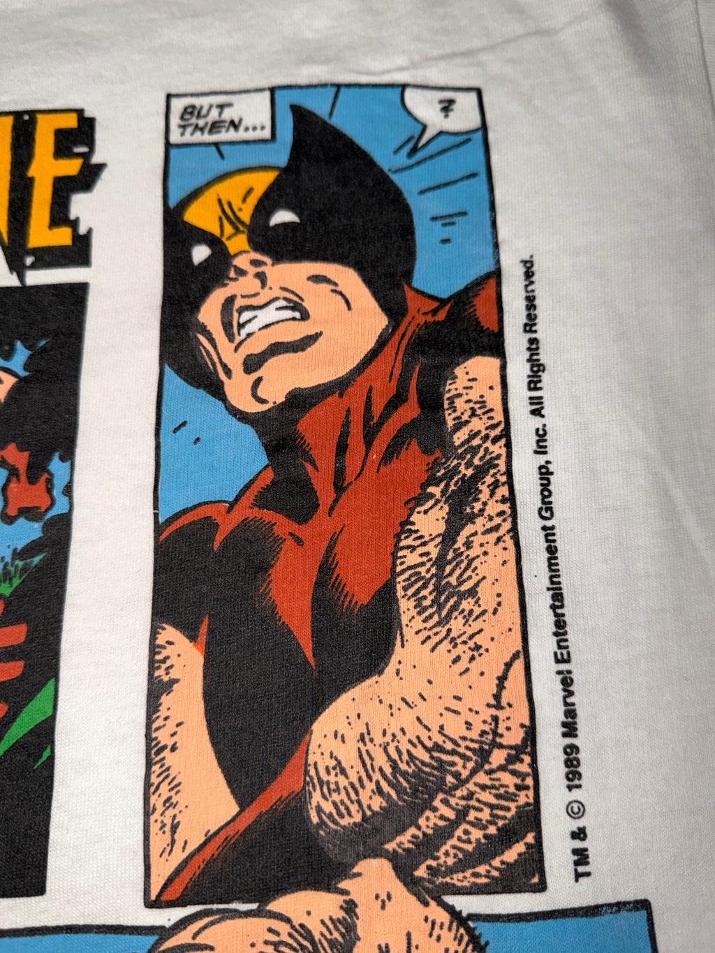 Vintage 80's Wolverine Marvel T-Shirt
