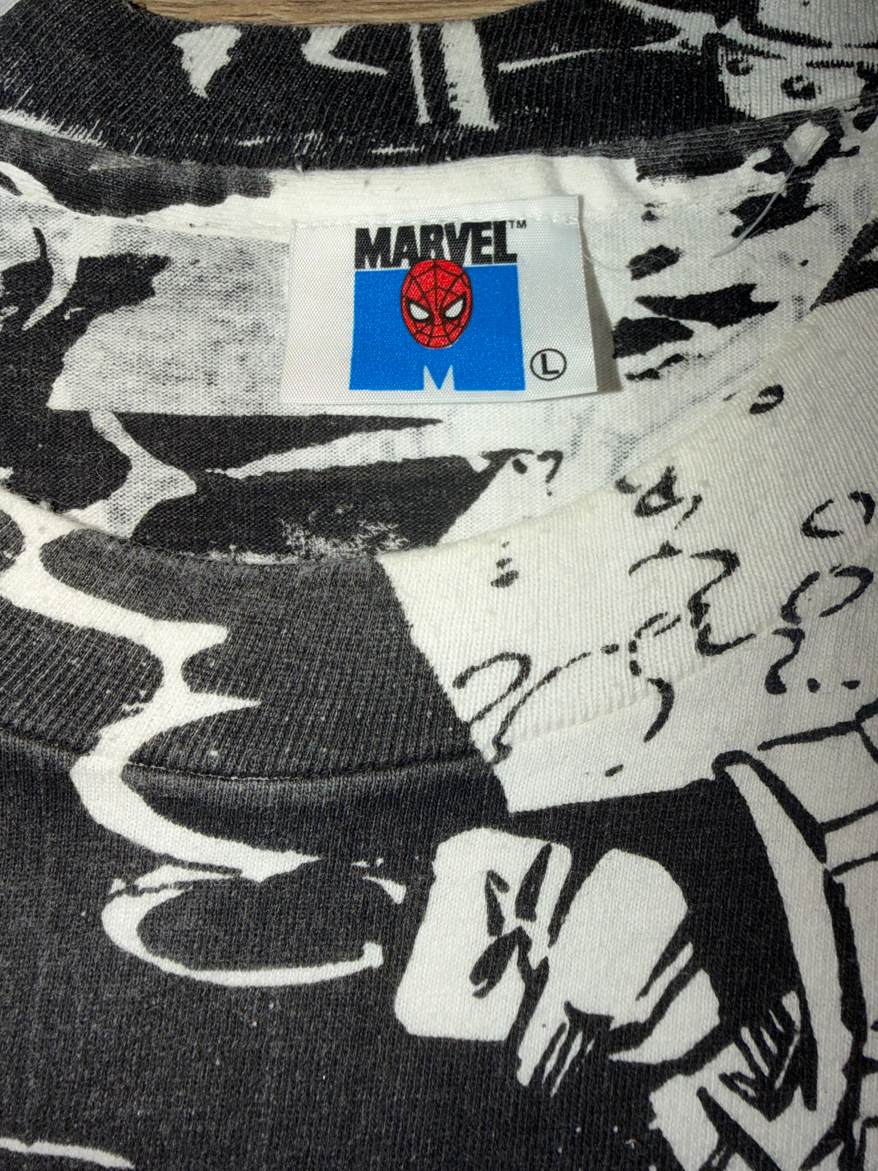 Vintage 90's Wolverine Psylocke Marvel T-Shirt