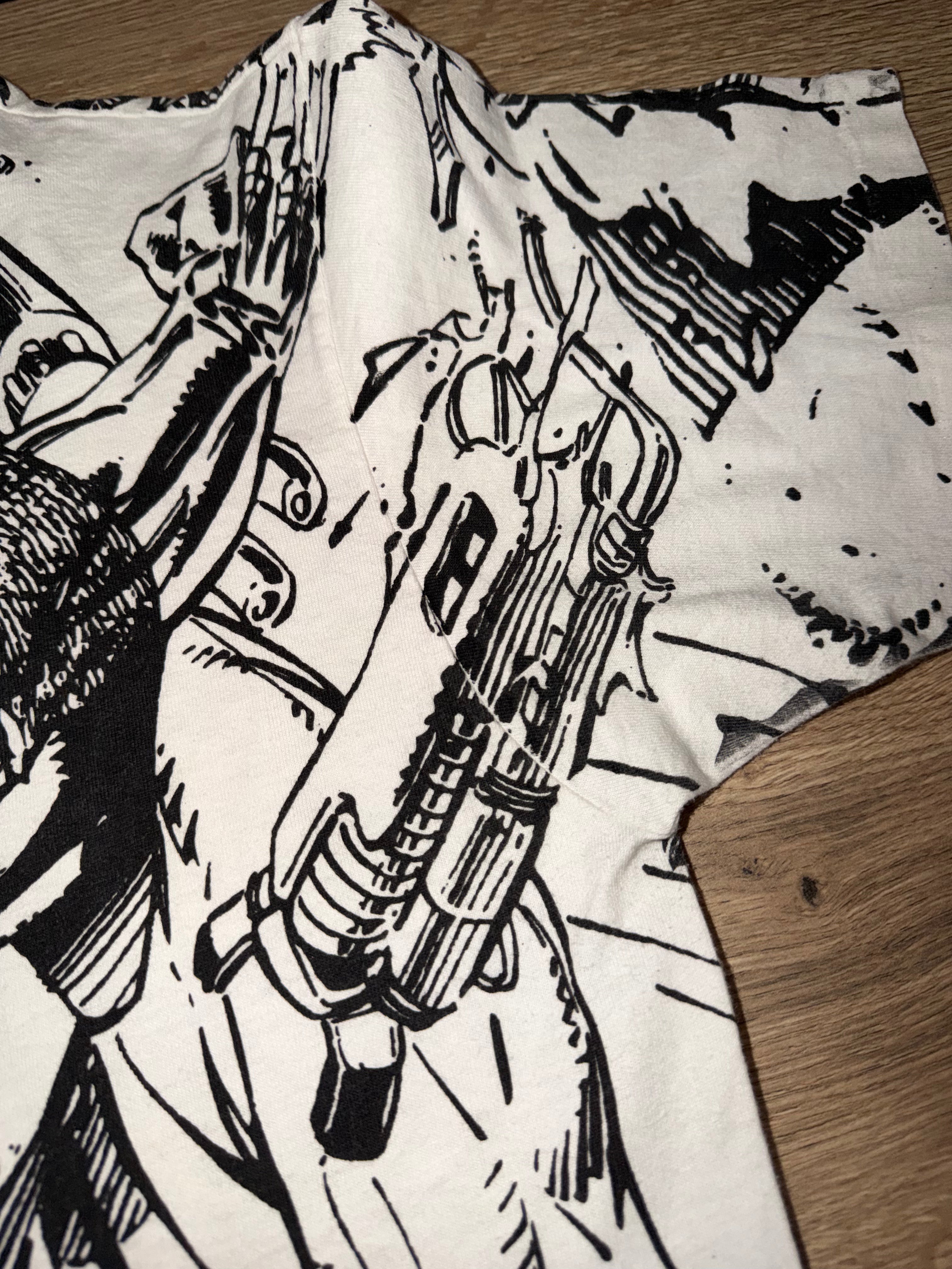 Vintage 90's Wolverine Psylocke Marvel T-Shirt