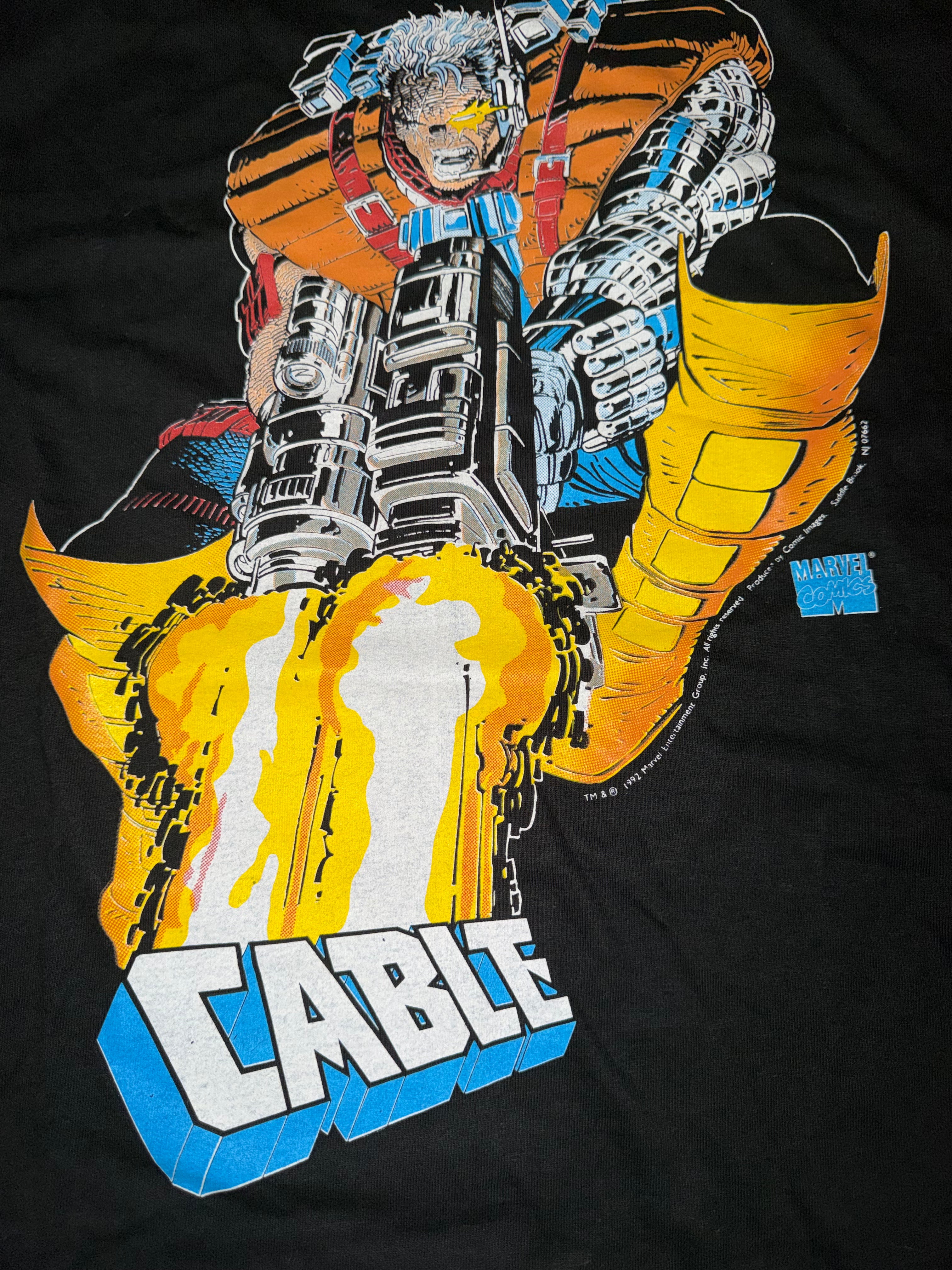 Vintage 90's Cable Marvel T-Shirt