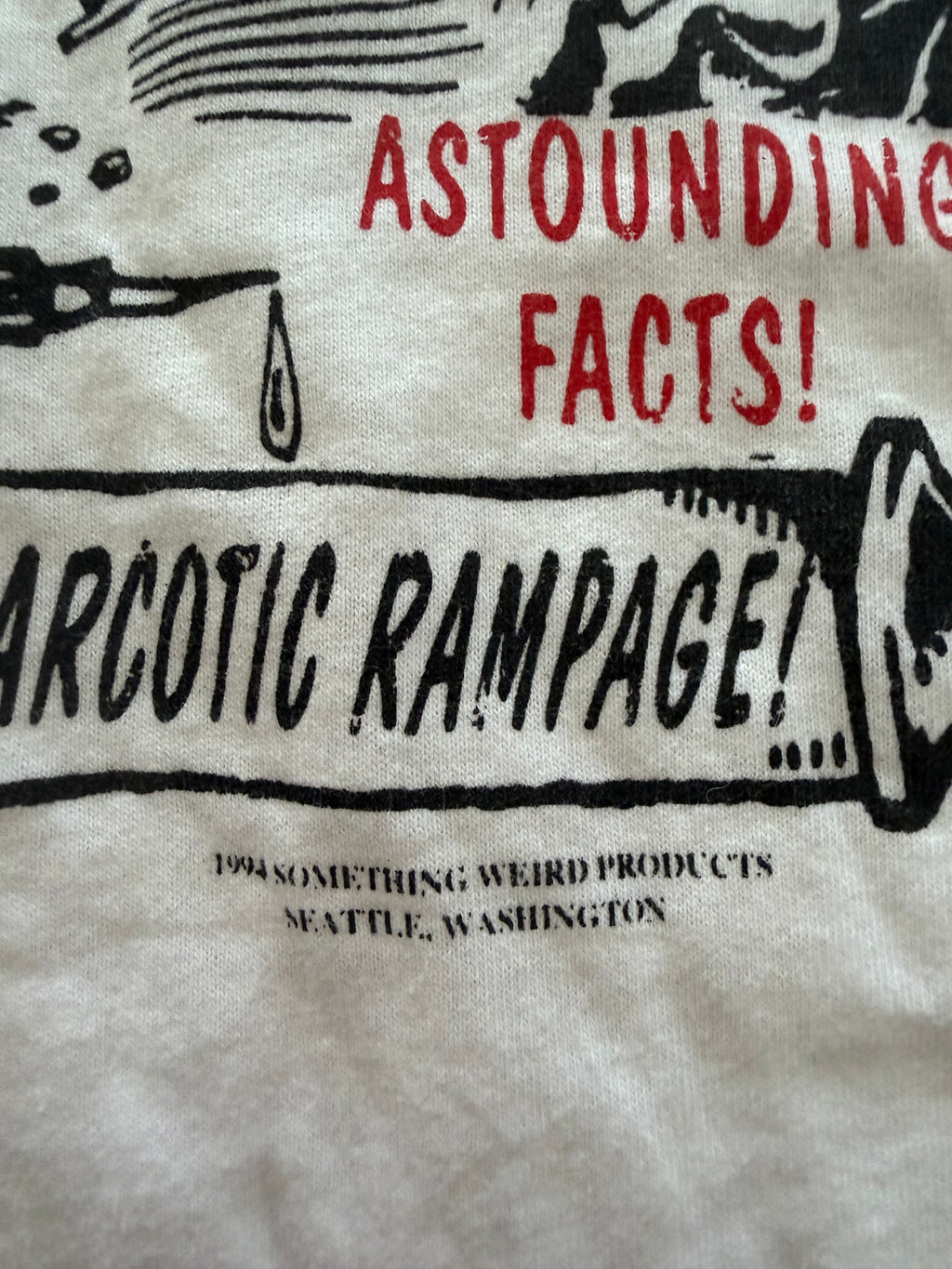 Vintage Cocaine Drugs 90s T-Shirt