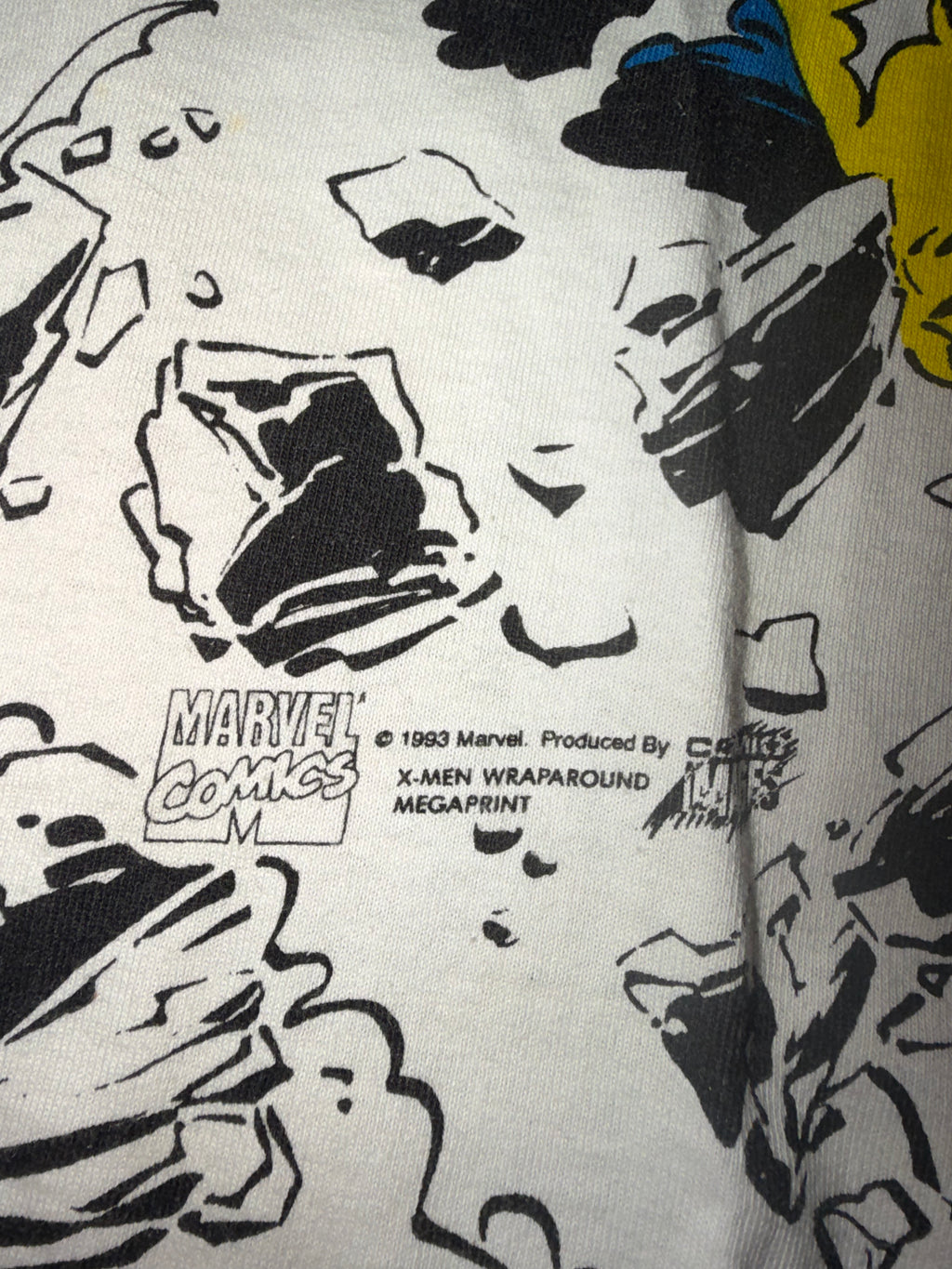 Vintage 90's X-Men Wraparound Mega Print T-Shirt