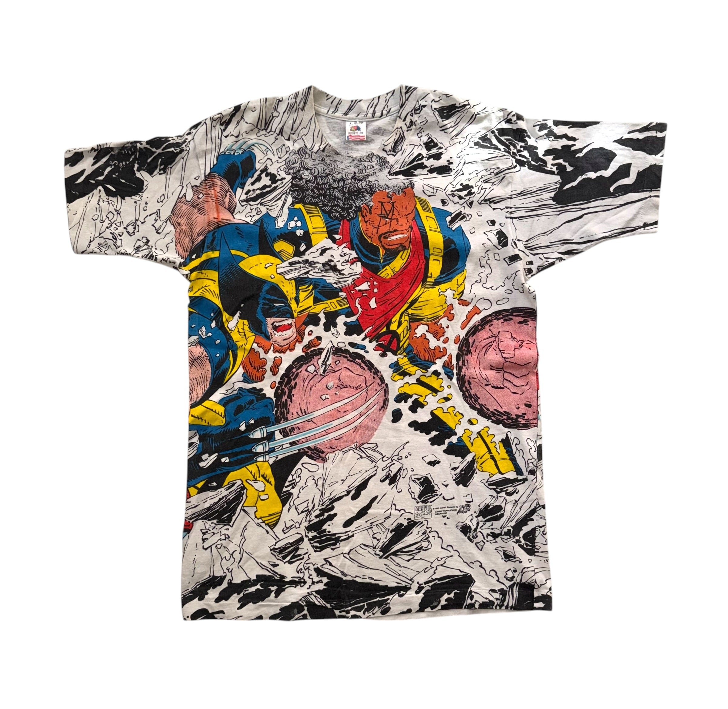 Vintage 90's X-Men Wraparound Mega Print T-Shirt