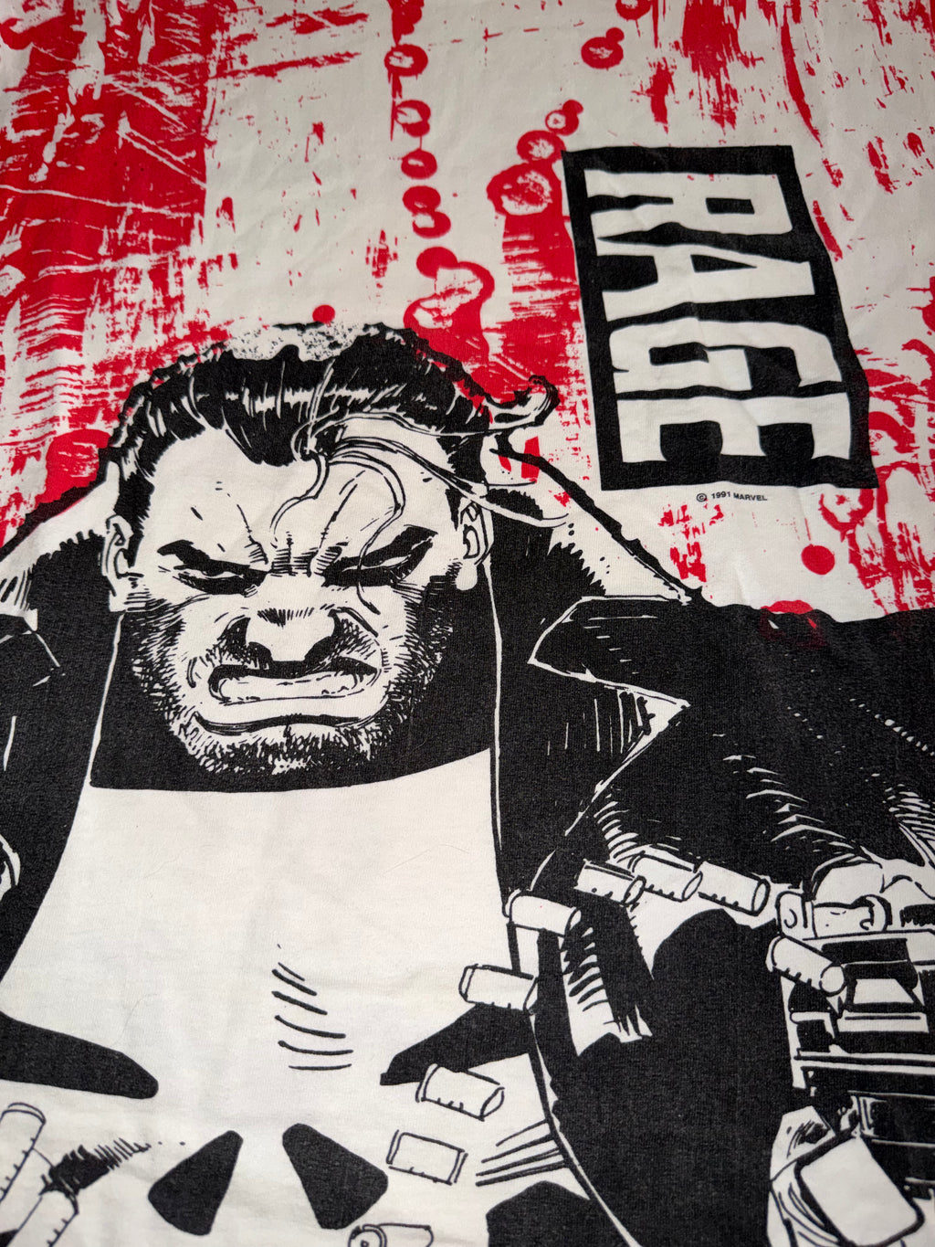 Vintage 90's Marvel Rage T-Shirt