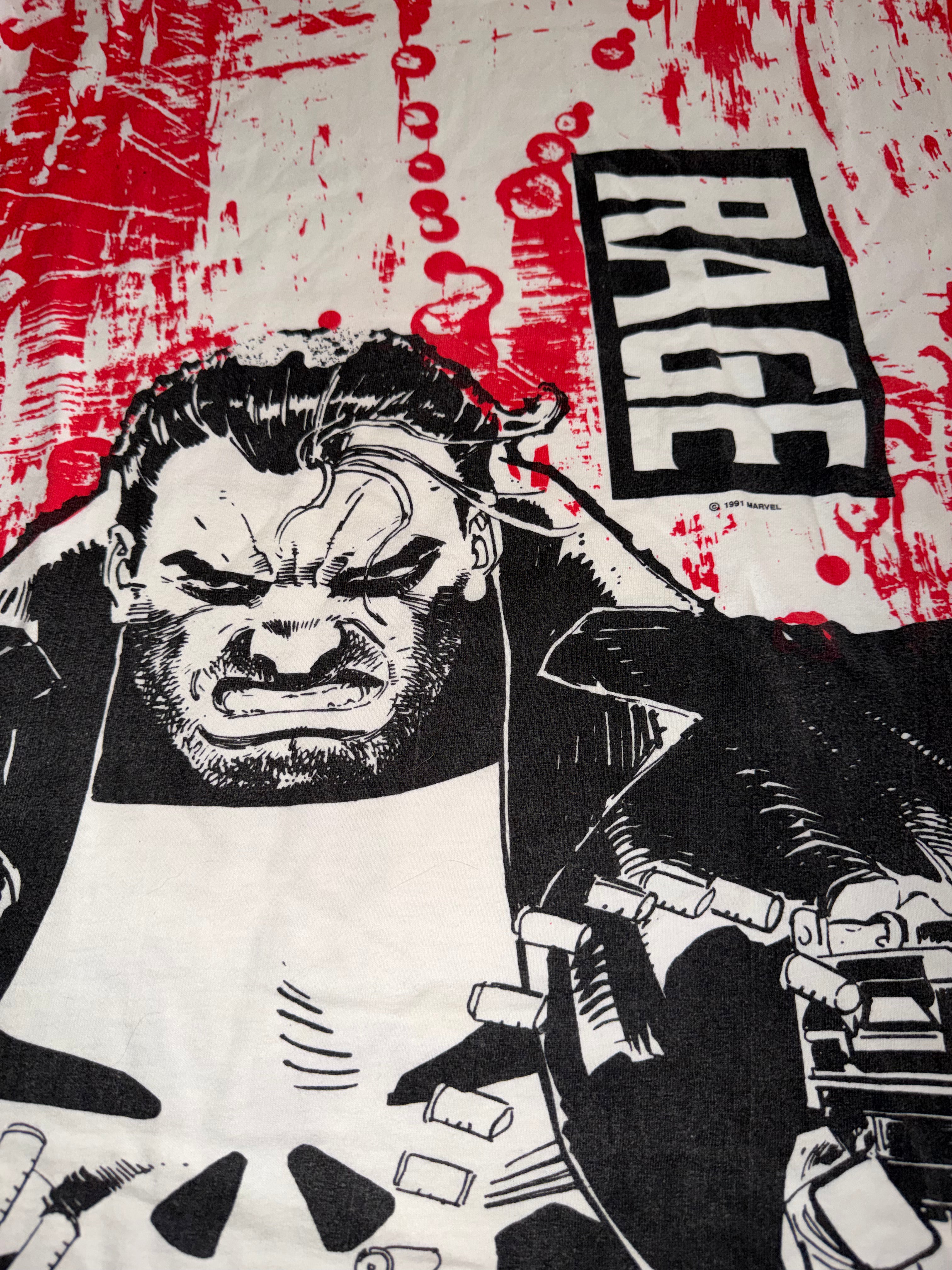 Vintage 90's Marvel Rage T-Shirt