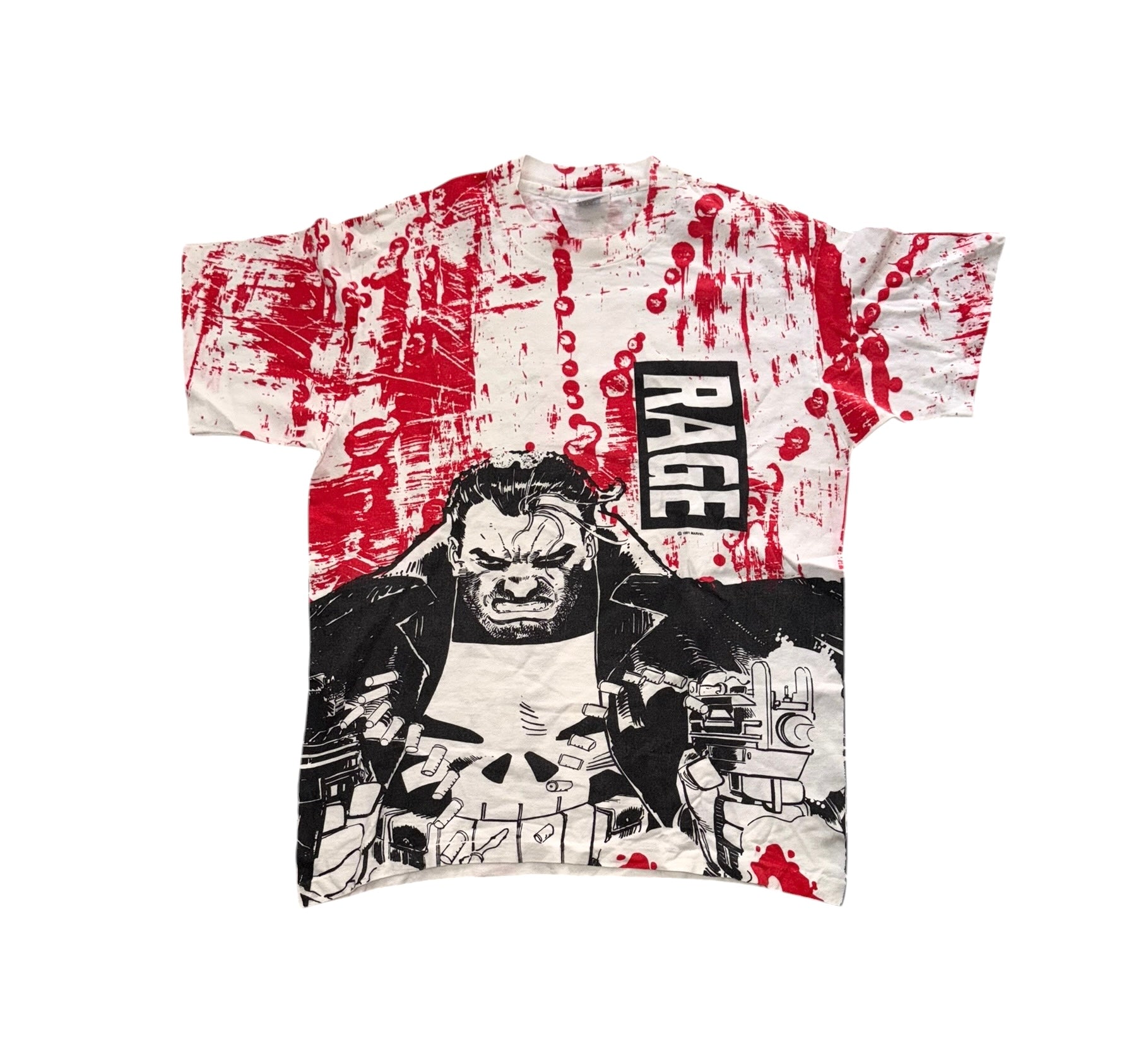 Vintage 90's Marvel Rage T-Shirt