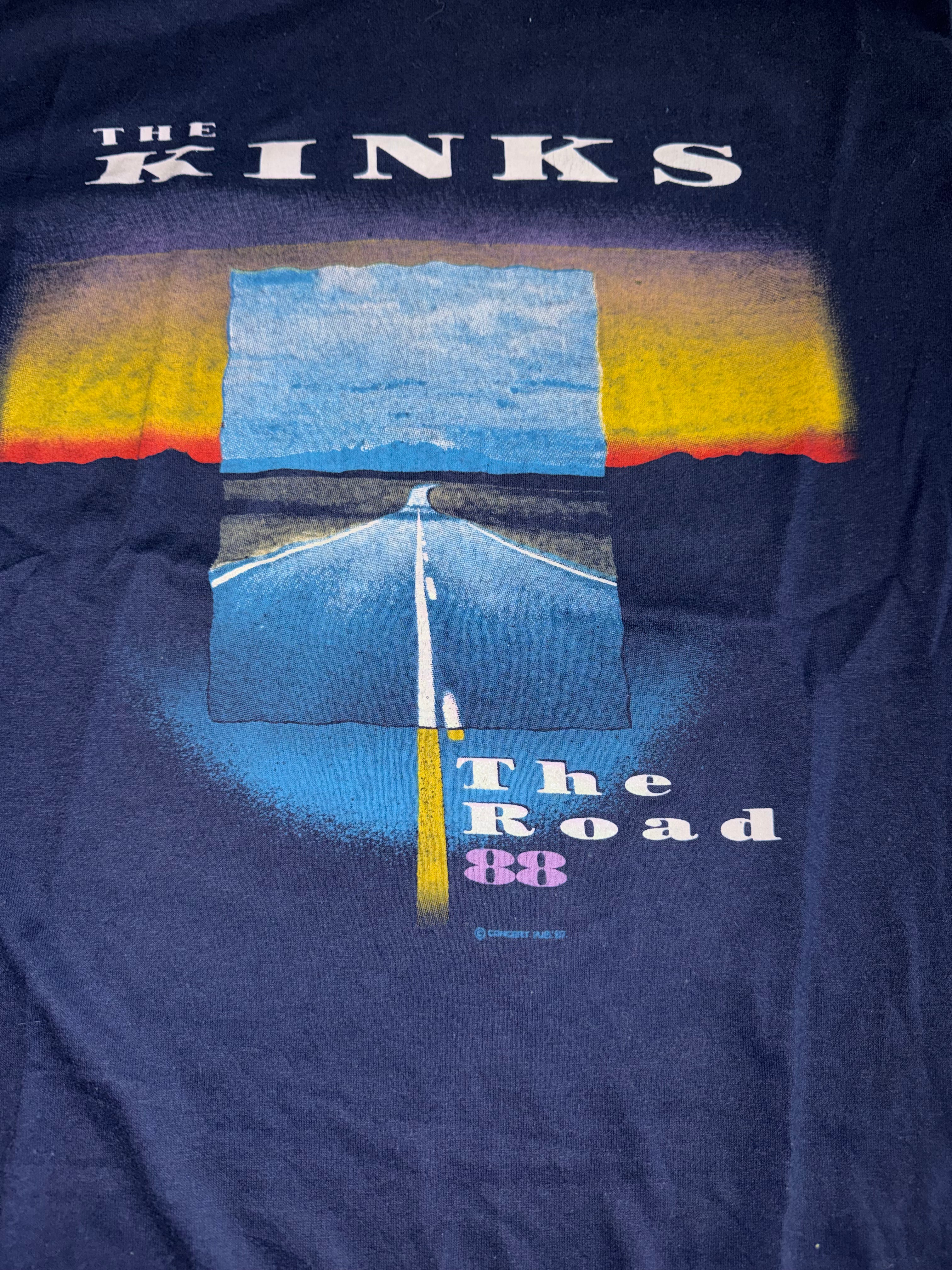 Vintage 80's The Kinks T-Shirt
