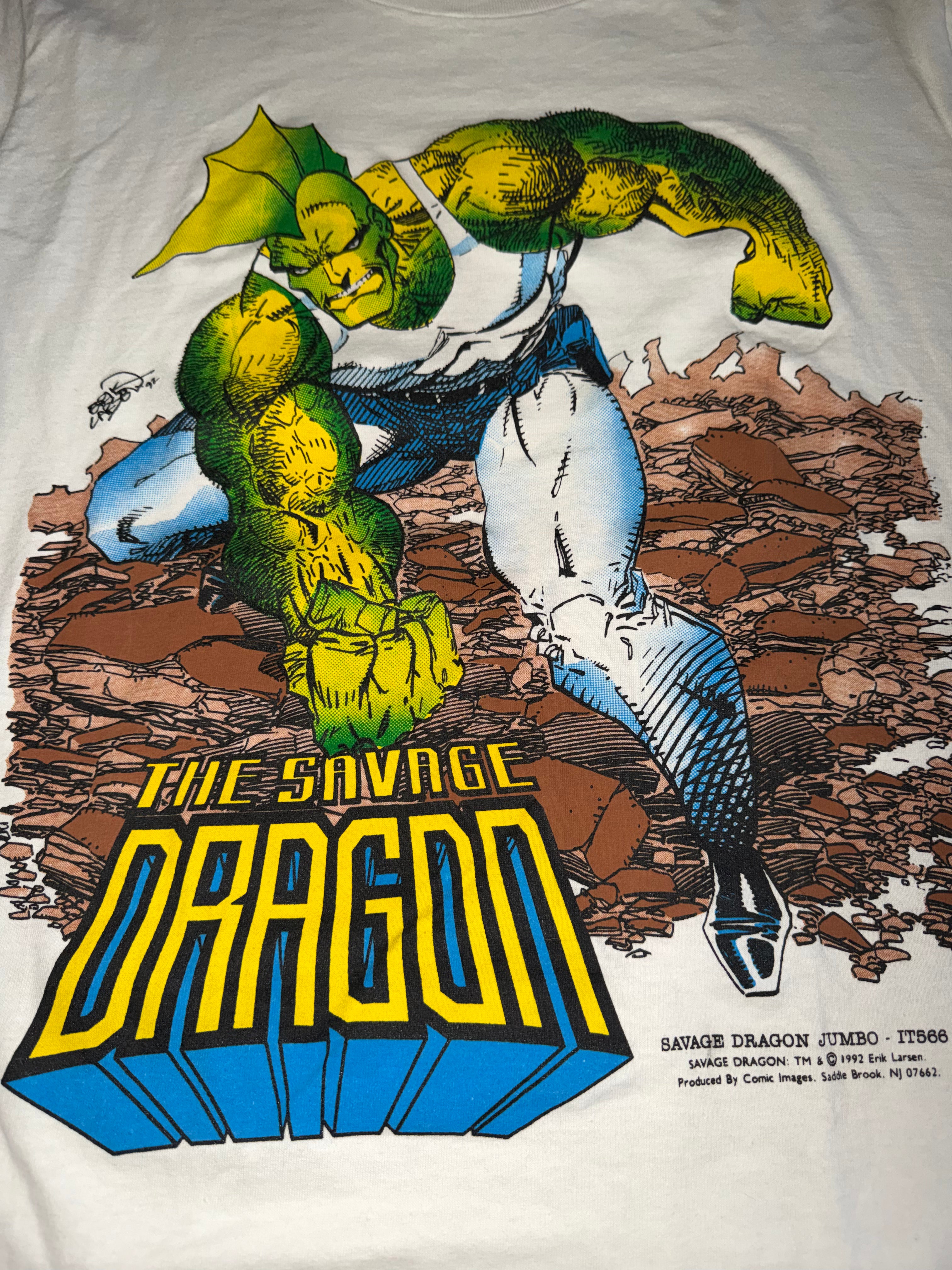 Vintage 90's The Savage Dragon T-Shirt