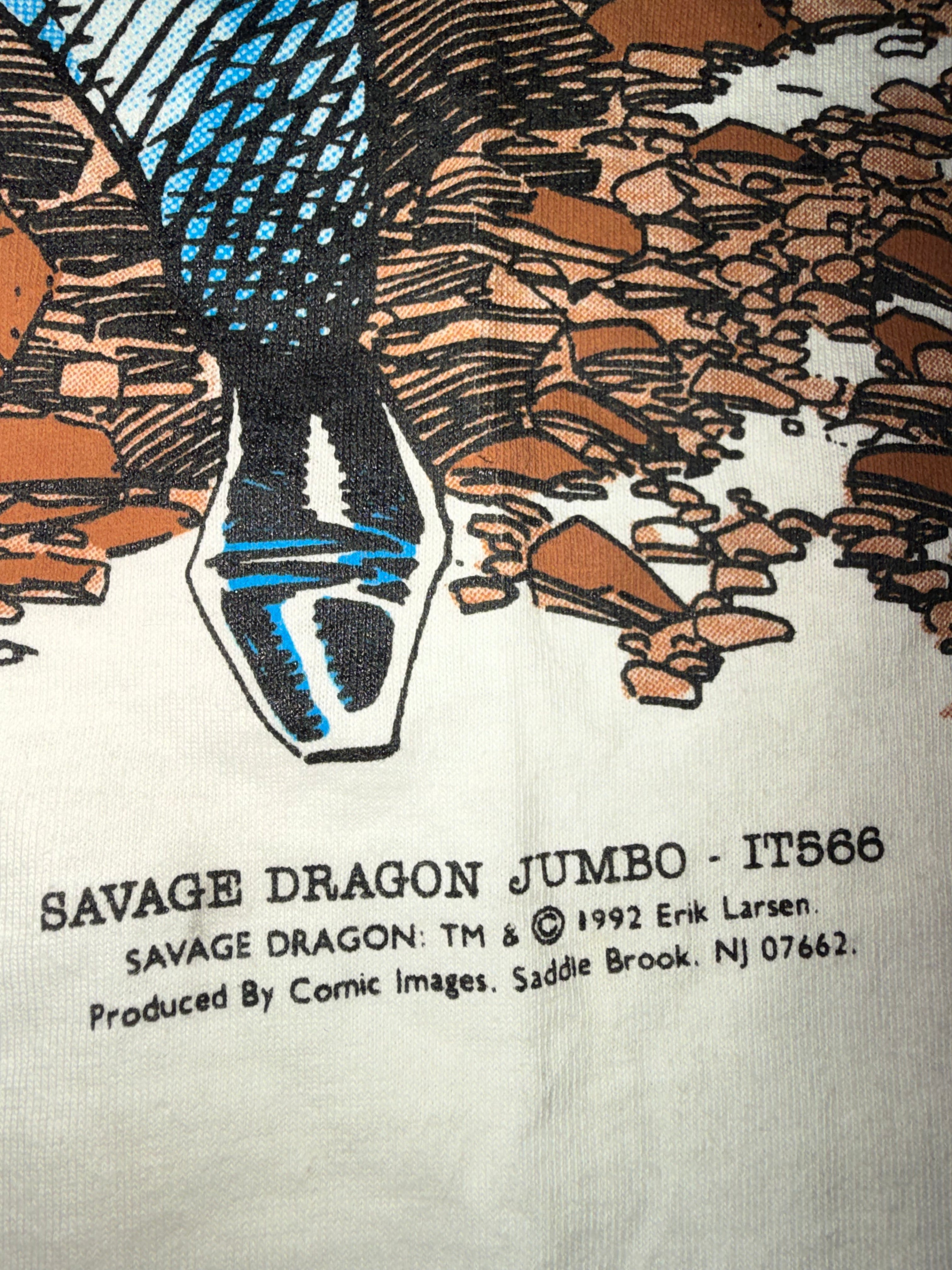 Vintage 90's The Savage Dragon T-Shirt