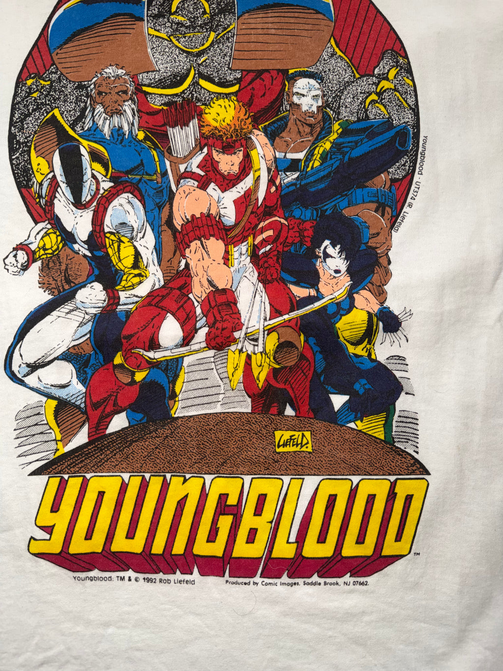 Vintage 90's Youngblood Marvel T-Shirt
