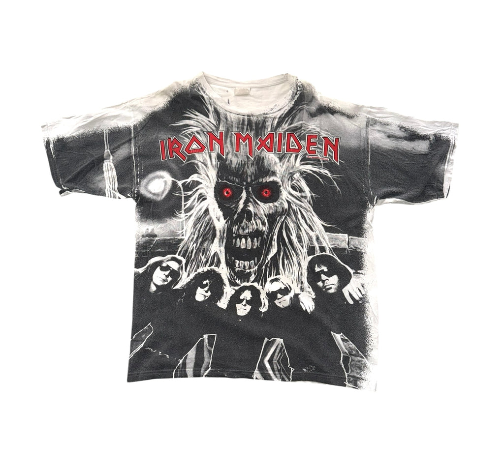 Vintage 90's Iron Maiden all over print T-Shirt