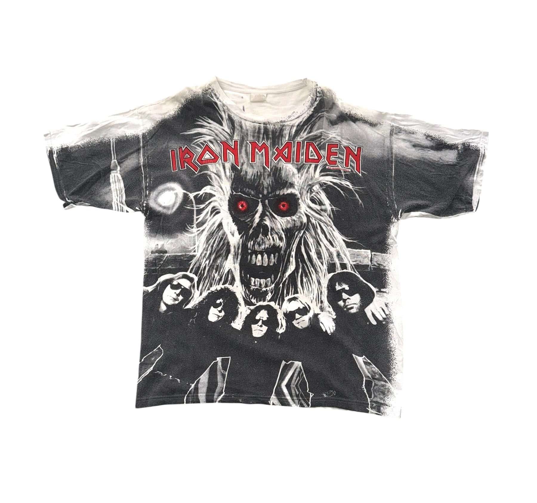 Vintage 90's Iron Maiden all over print T-Shirt