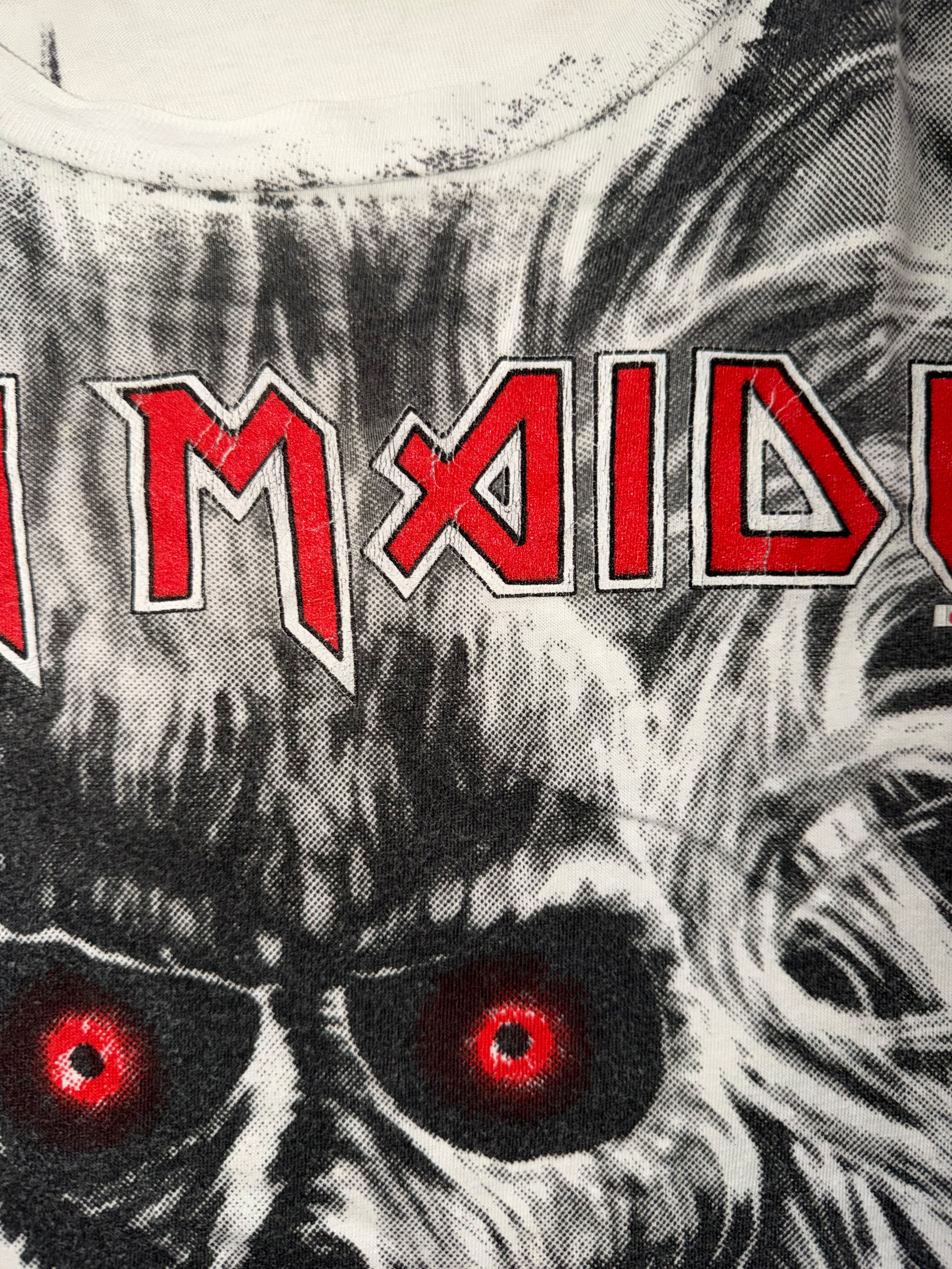 Vintage 90's Iron Maiden all over print T-Shirt