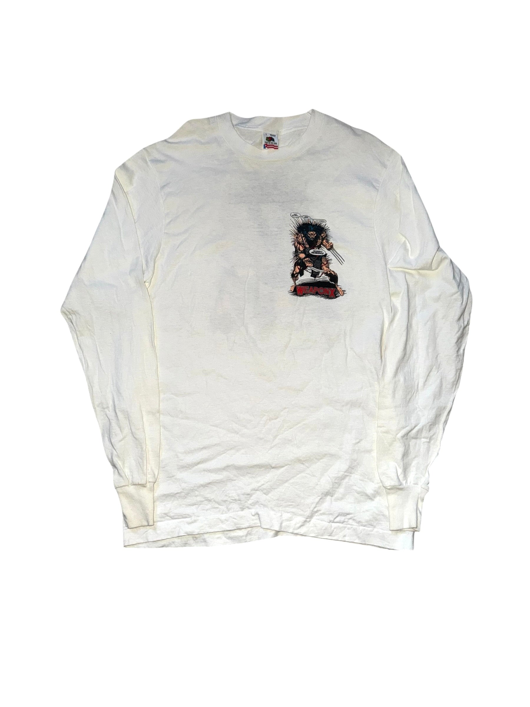 Vintage 90's Weapon X Marvel Mullet Longsleeve