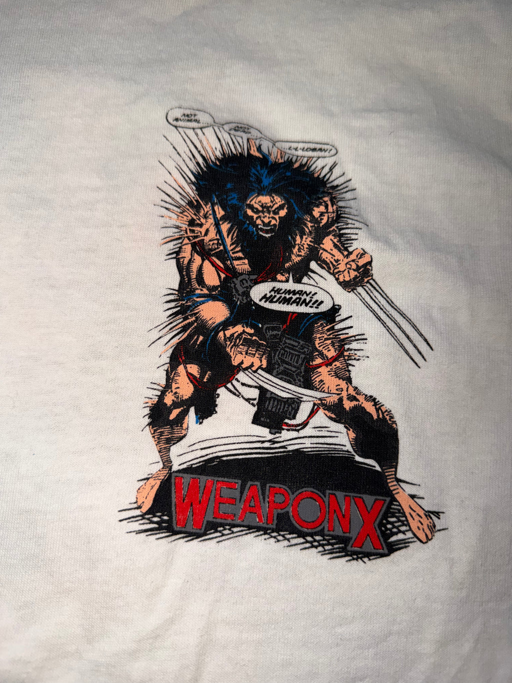 Vintage 90's Weapon X Marvel Mullet Longsleeve