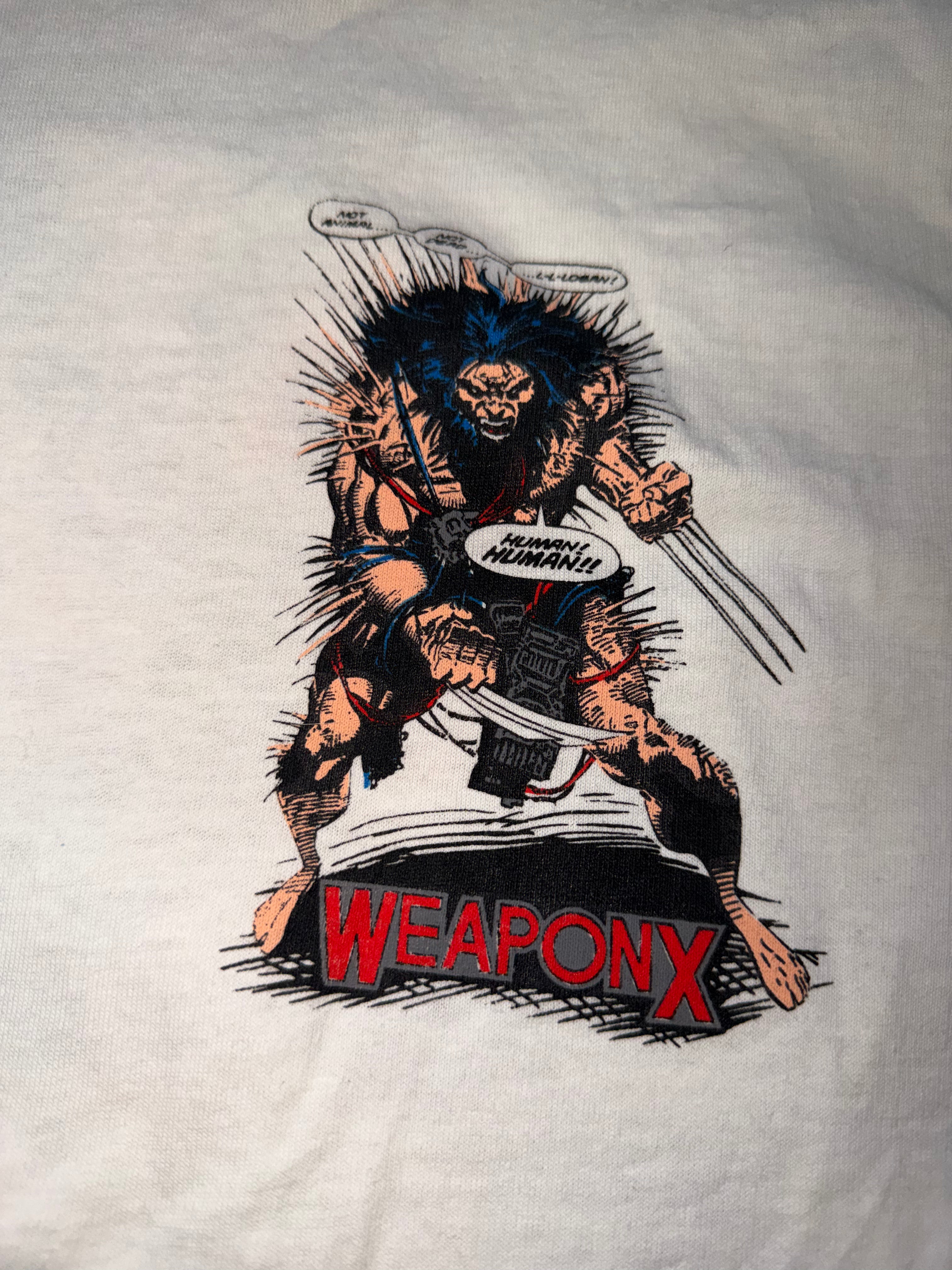 Vintage 90's Weapon X Marvel Mullet Longsleeve