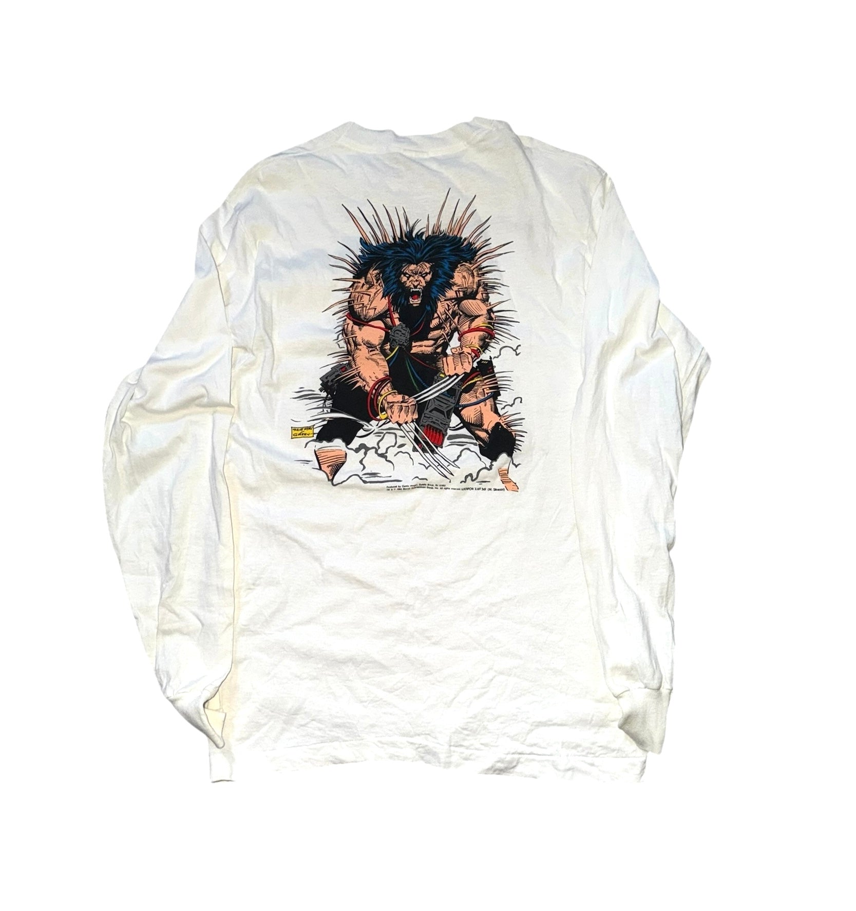 Vintage 90's Weapon X Marvel Mullet Longsleeve