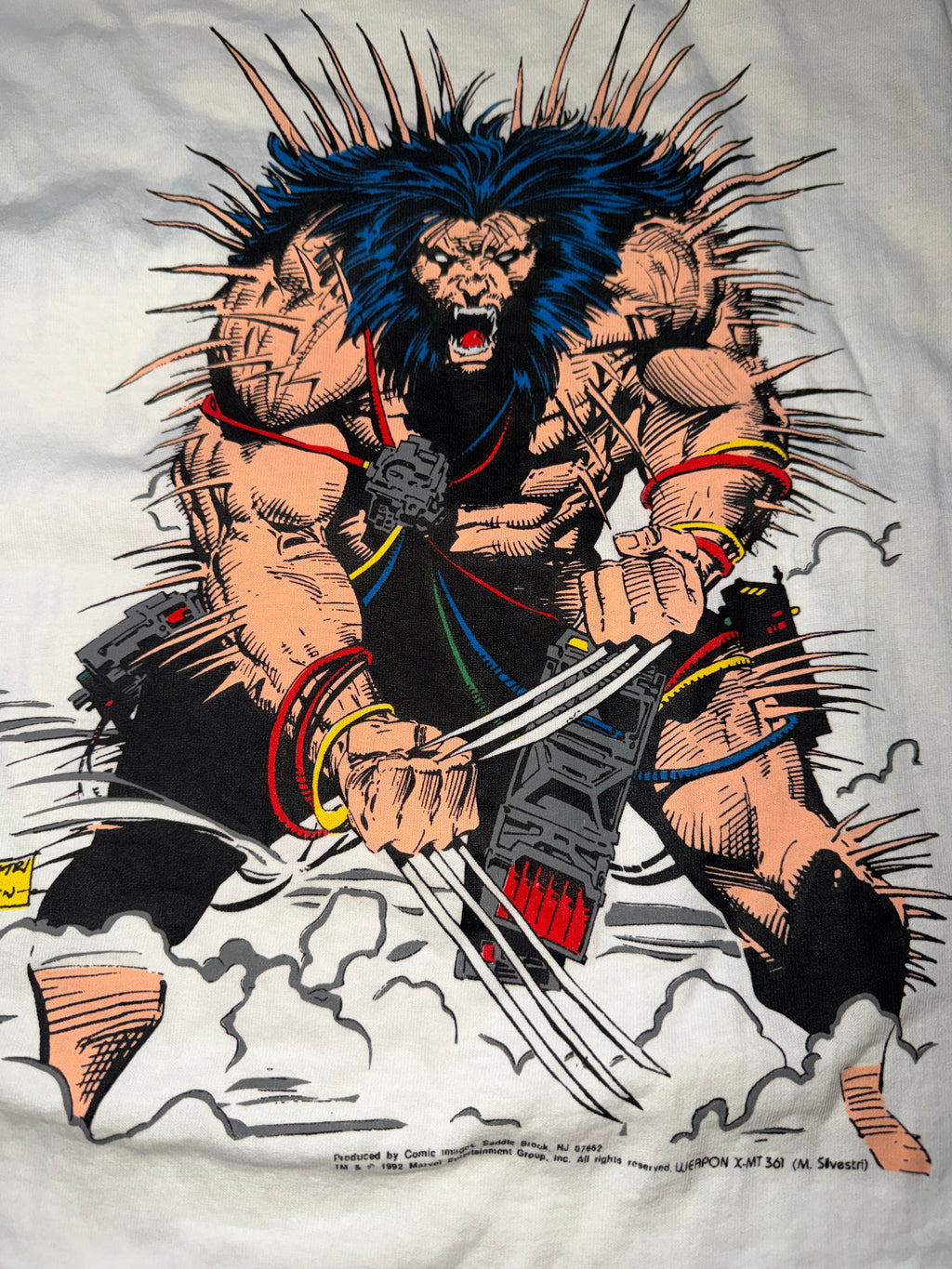 Vintage 90's Weapon X Marvel Mullet Longsleeve