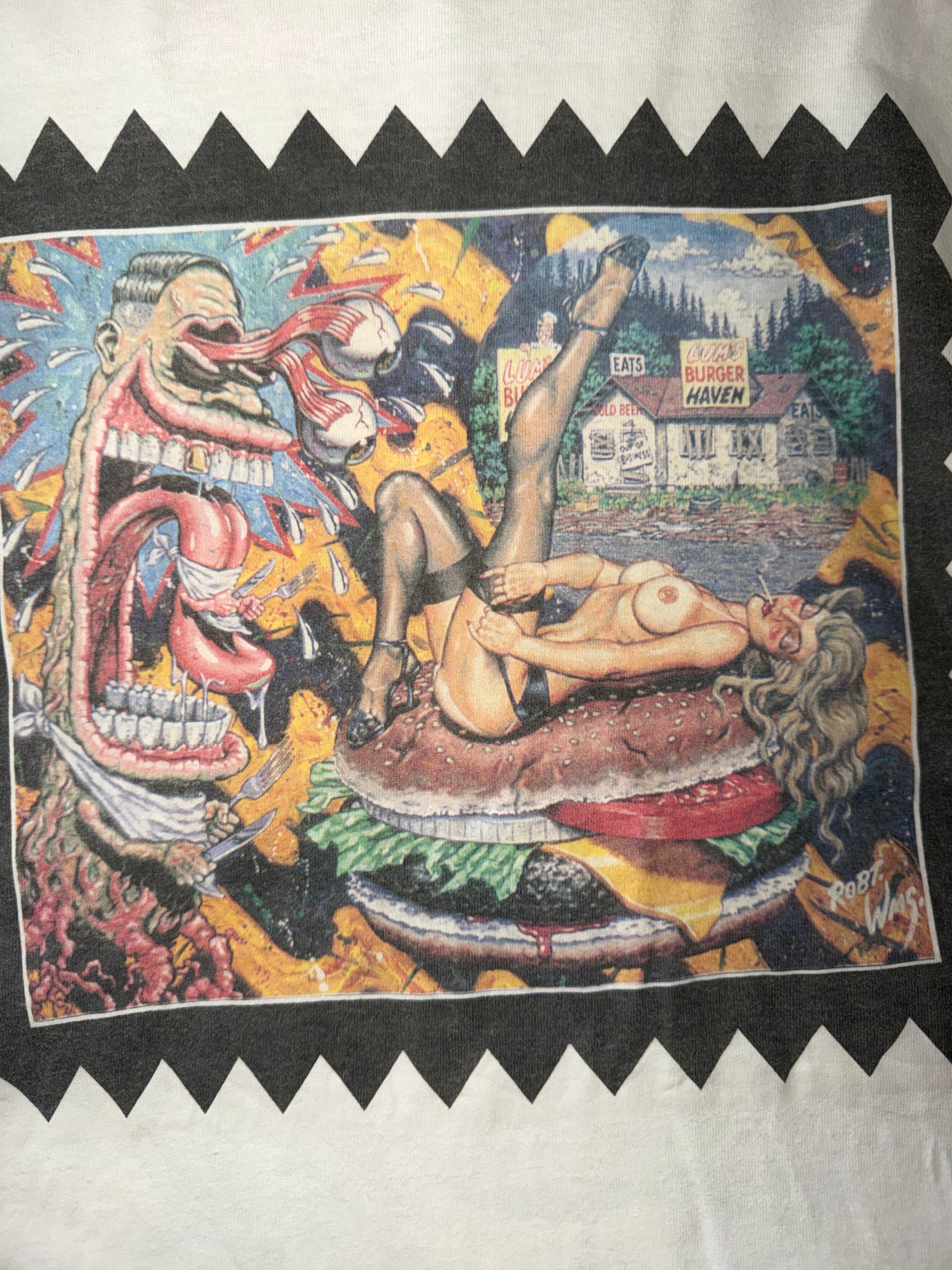 Vintage 90's Robert Williams Art T-Shirt