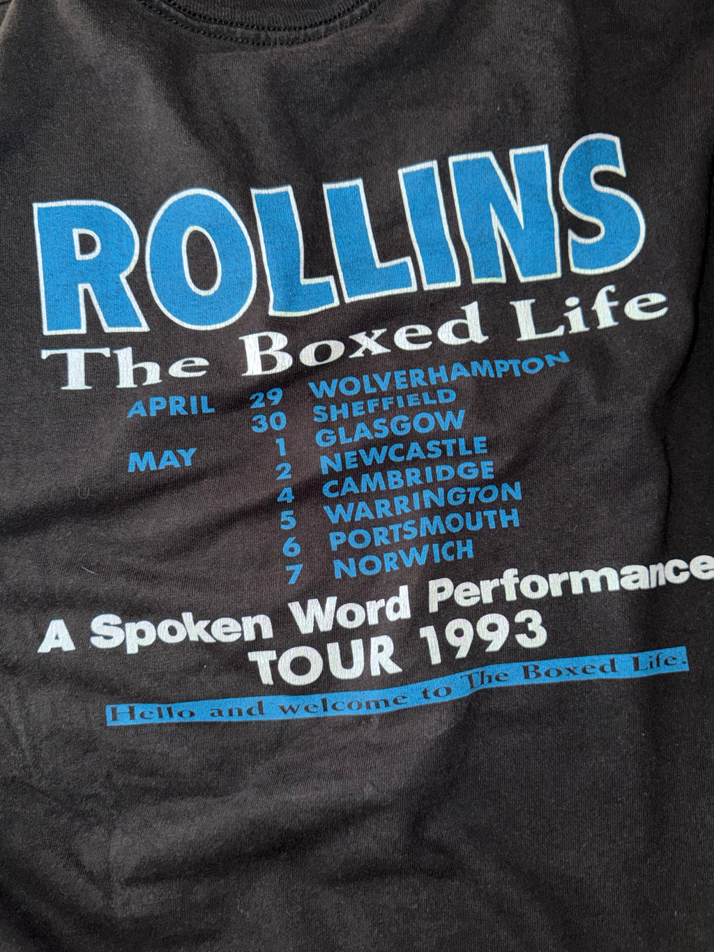 Vintage 90's Rollins Band T-Shirt