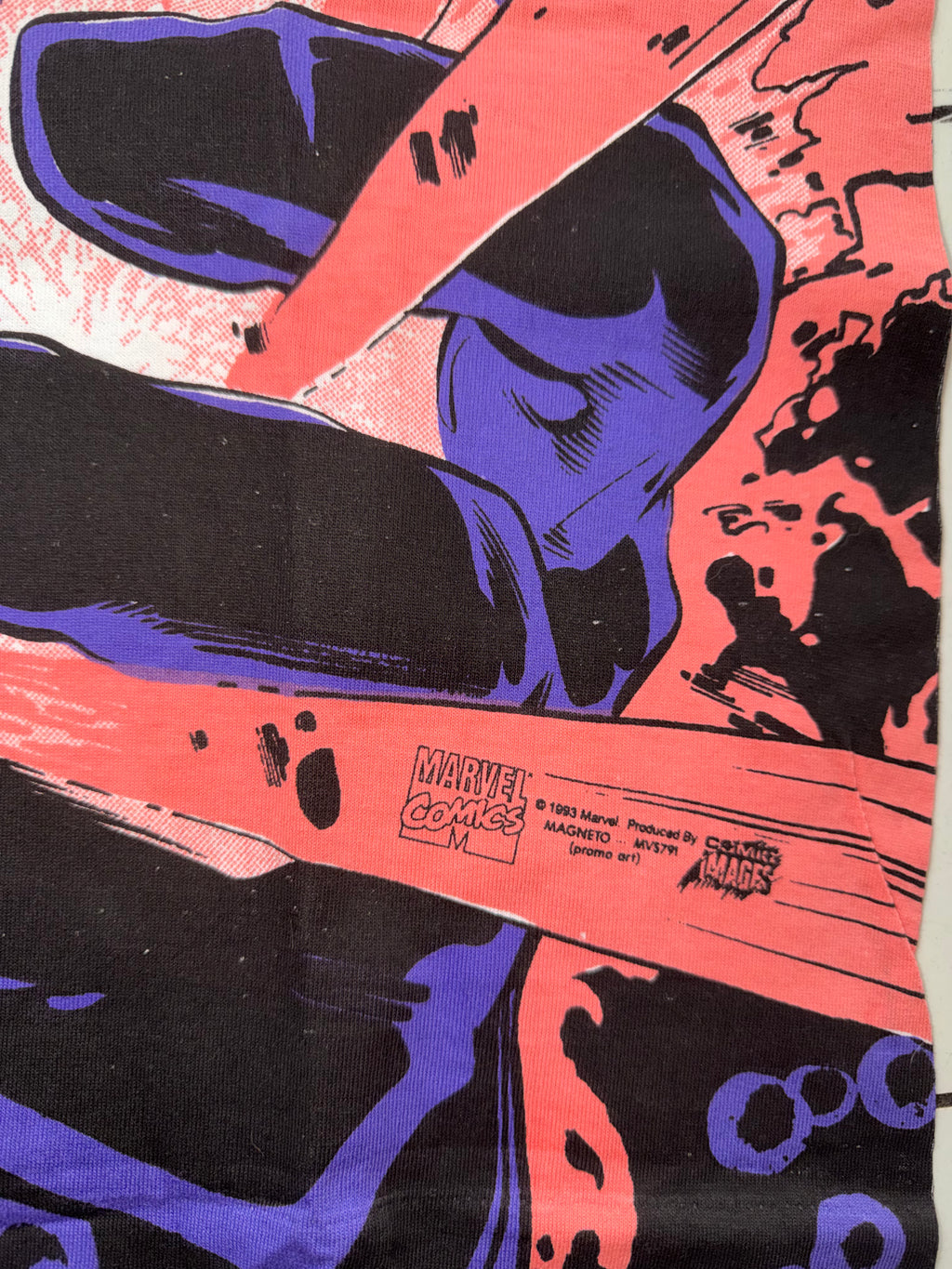 Vintage 90's Magneto Mega Print T-Shirt