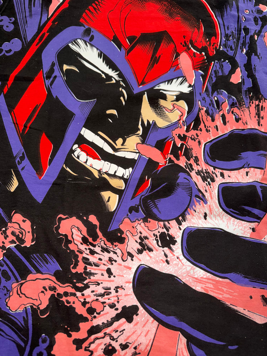 Vintage 90's Magneto Mega Print T-Shirt