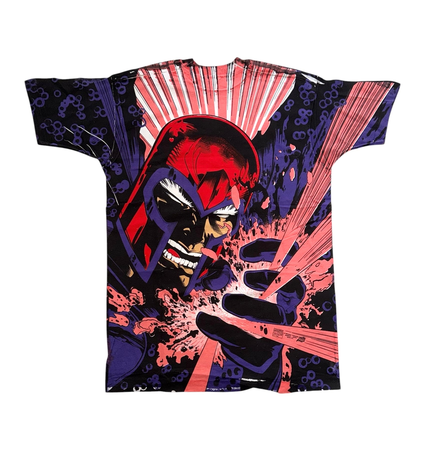 Vintage 90's Magneto Mega Print T-Shirt